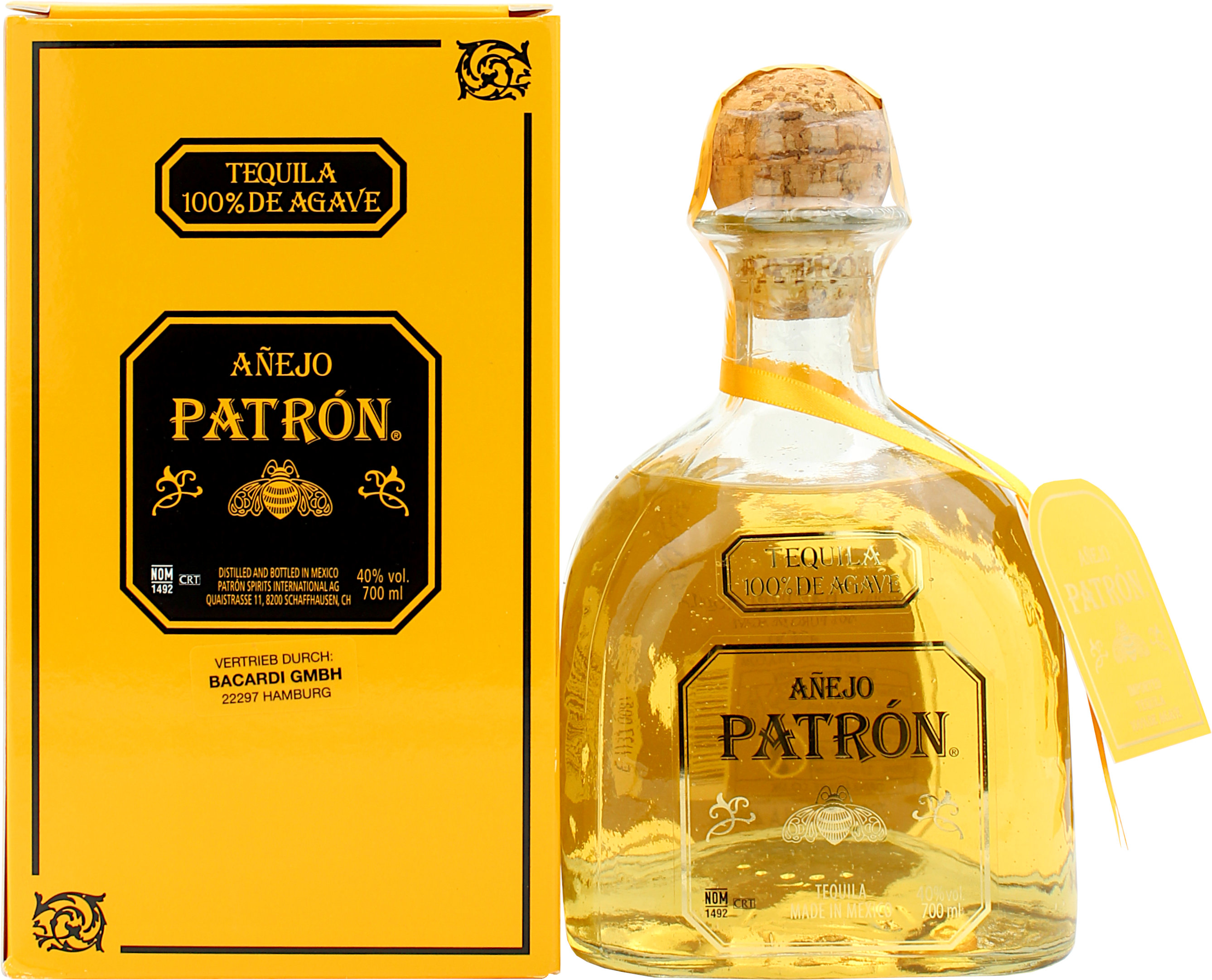 Patron Anejo Tequila 40.0% 0,7l