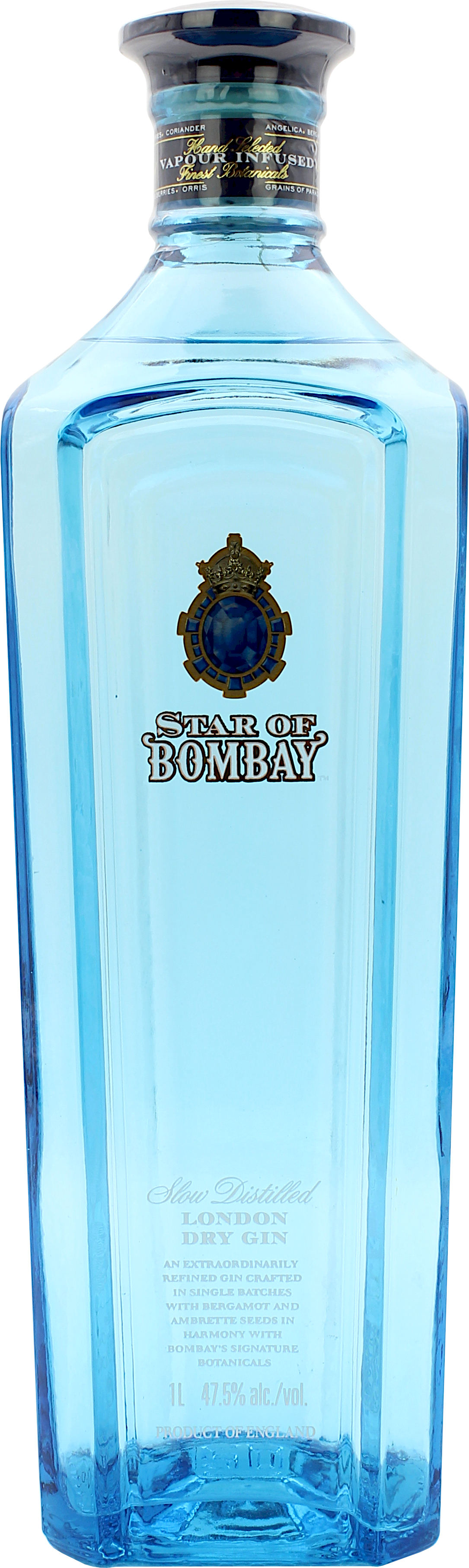 Star of Bombay London Dry Gin 47.5% 1 Liter
