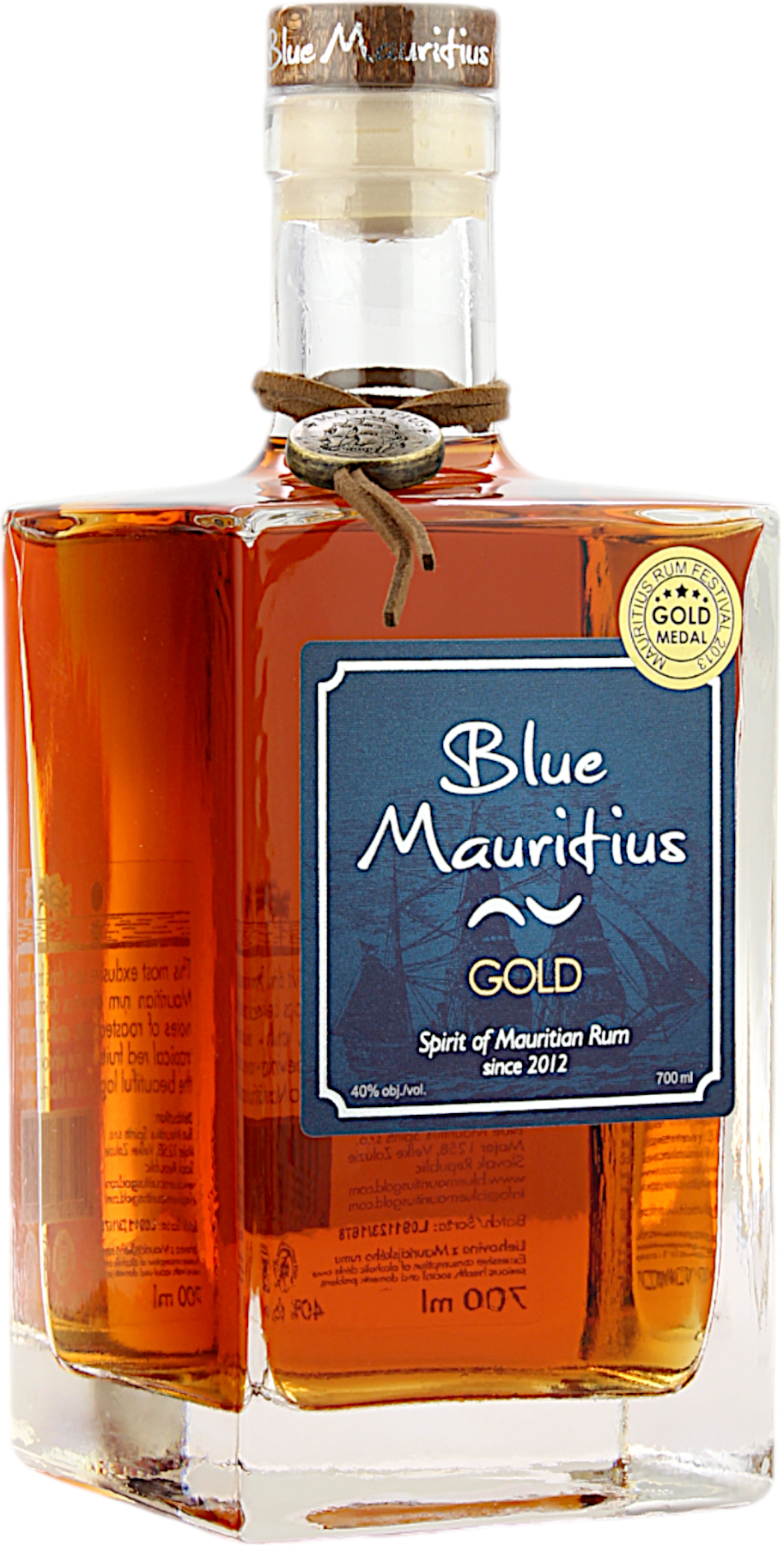 Blue Mauritius Gold Rum 40.0% 0,7l