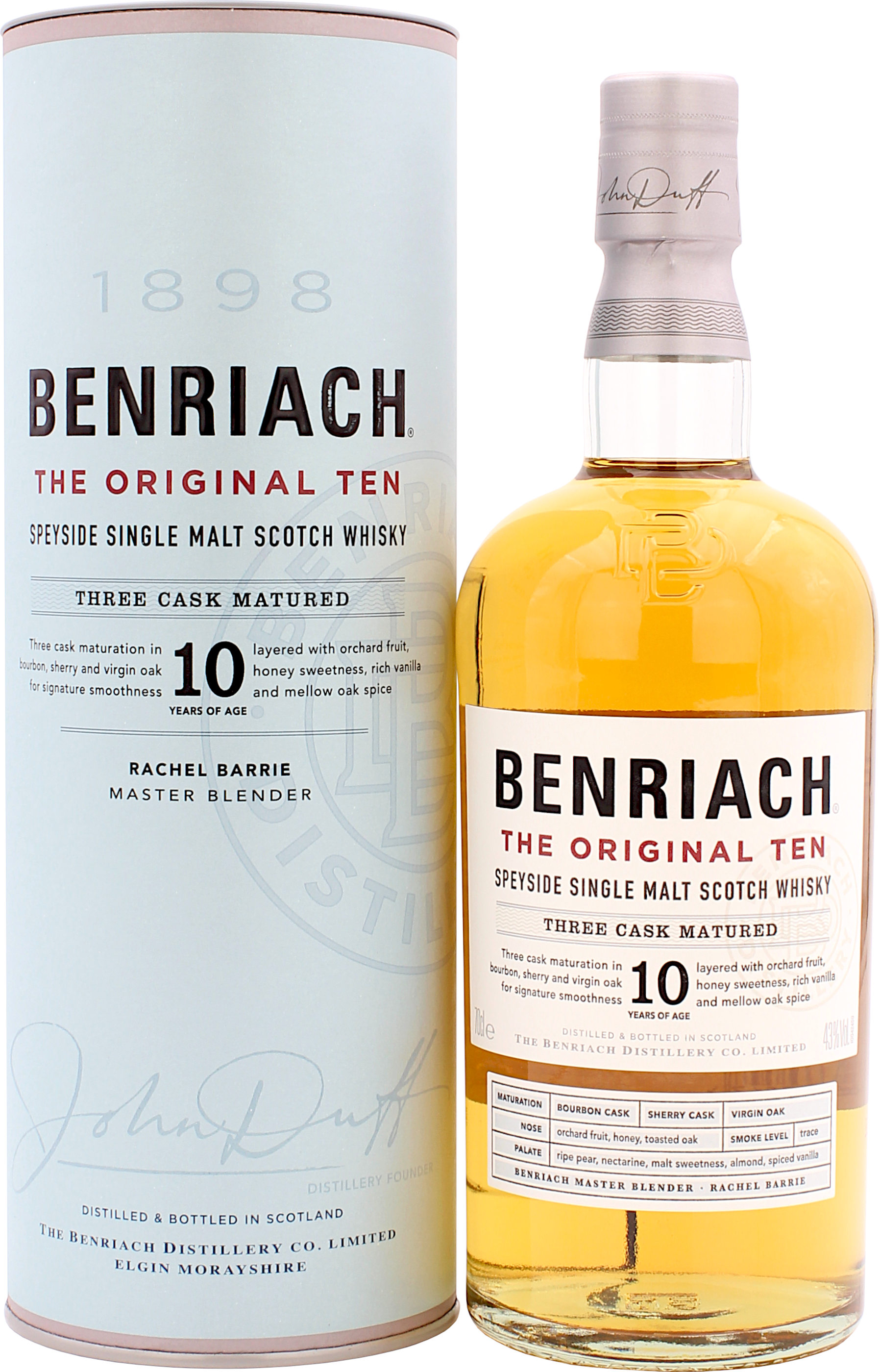 Benriach The Original Ten 10 Jahre 43.0% 0,7l