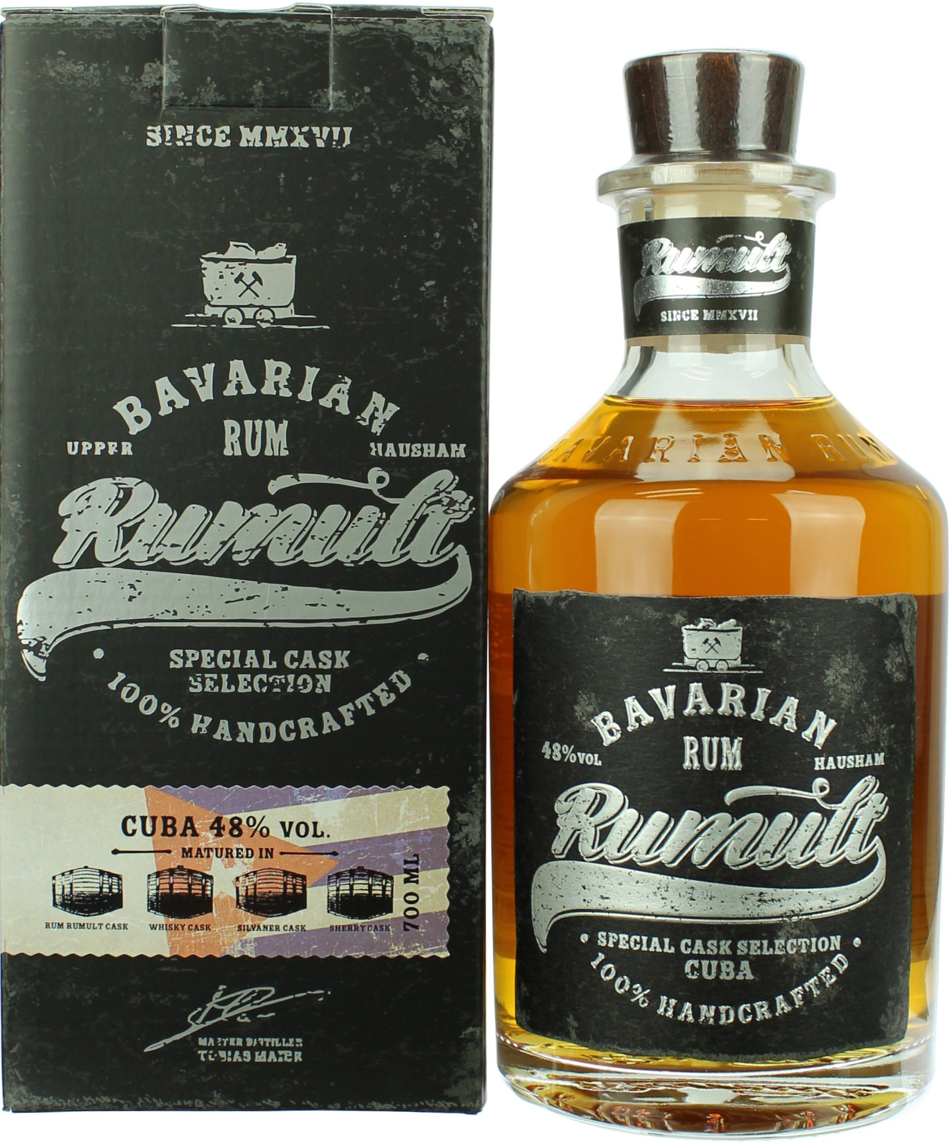 Rumult Special Cask Selection Cuba Rum 48.0% 0,7l