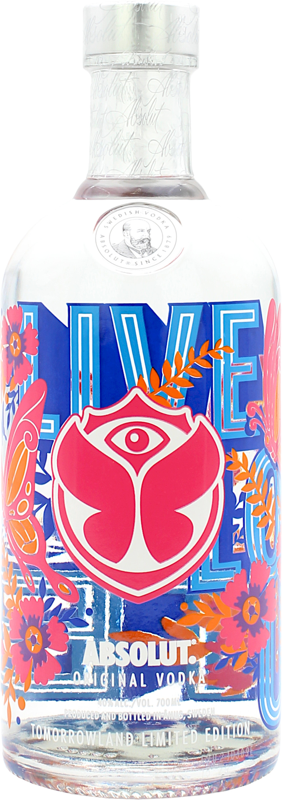 Absolut Vodka Limited Tomorrowland Edition 2021 40.0% 0,7l