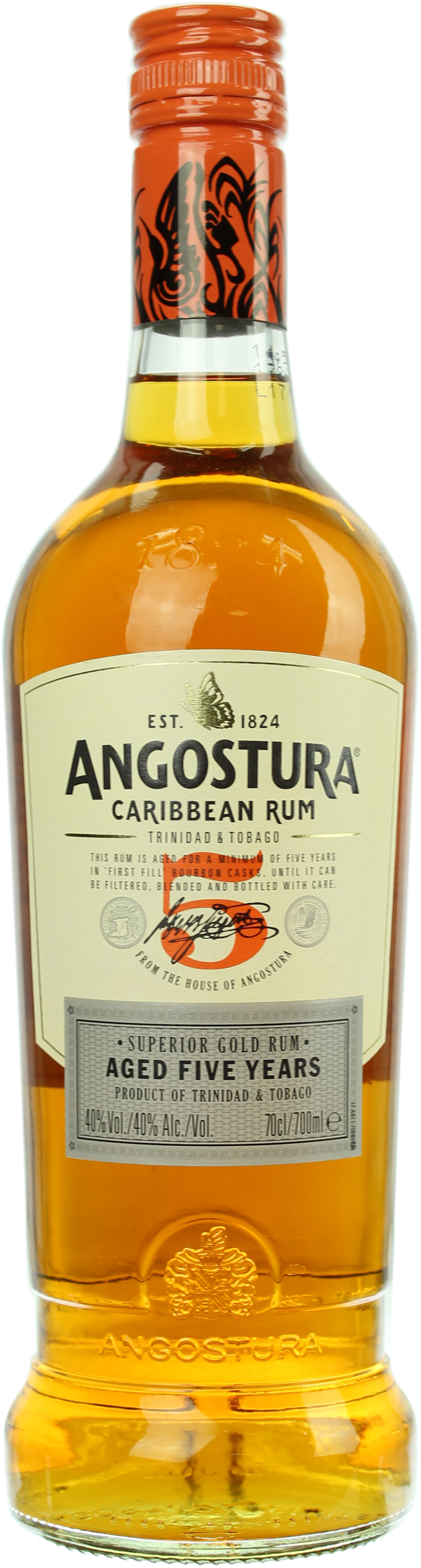 Angostura Gold Rum 5 Jahre 40.0% 0,7l