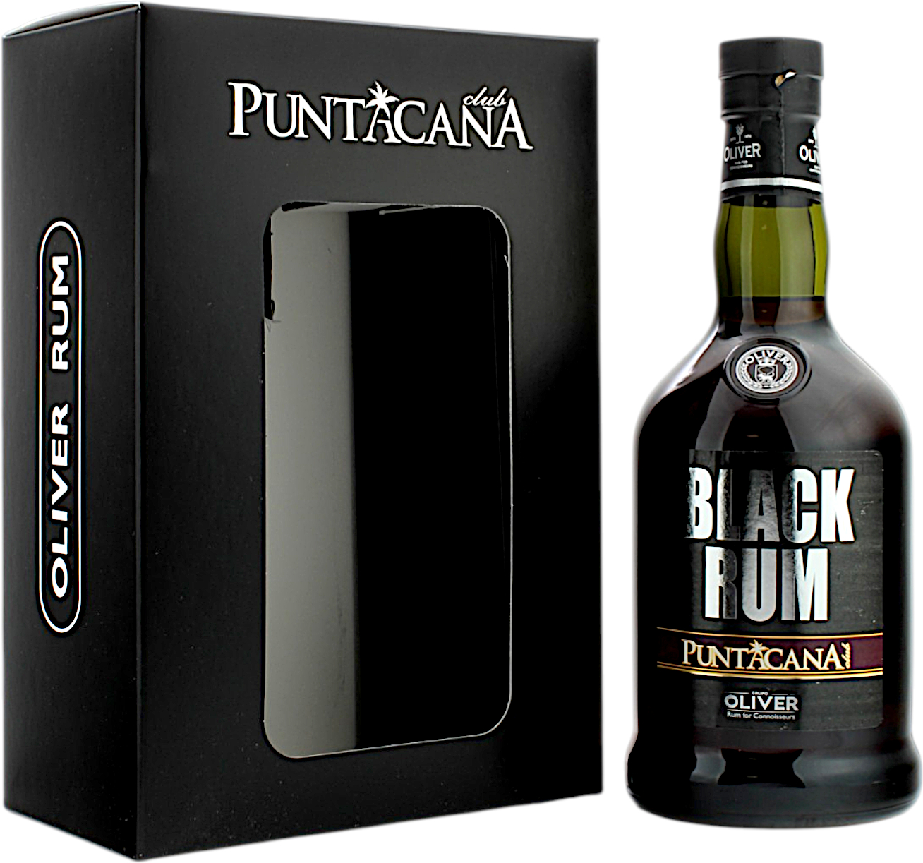 Oliver & Oliver PuntaCana Club Black Rum 38.0% 0,7l