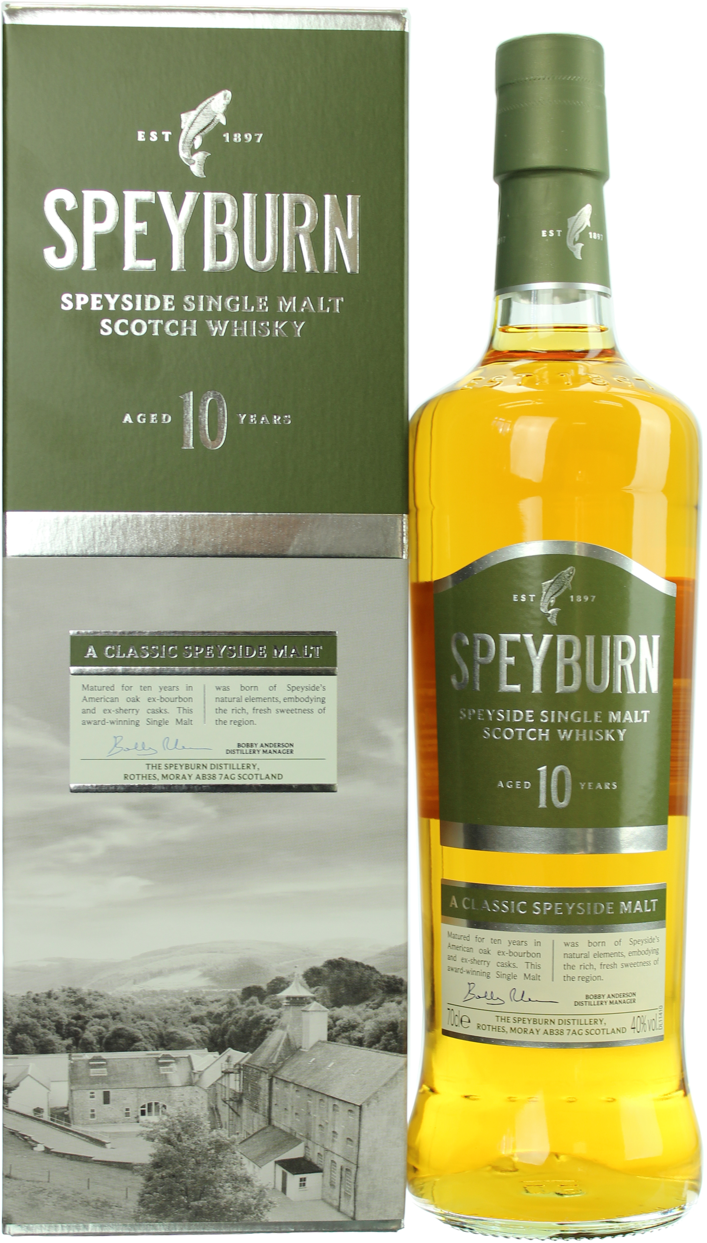 Speyburn 10 Jahre 40.0% 0,7l