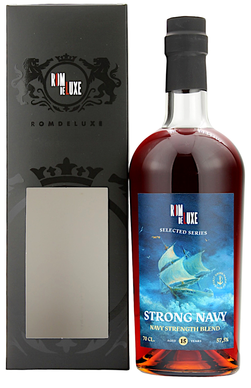 Strong Navy 15 Jahre Selected Series No.5 RomDeLuxe 57.5% 0,7l