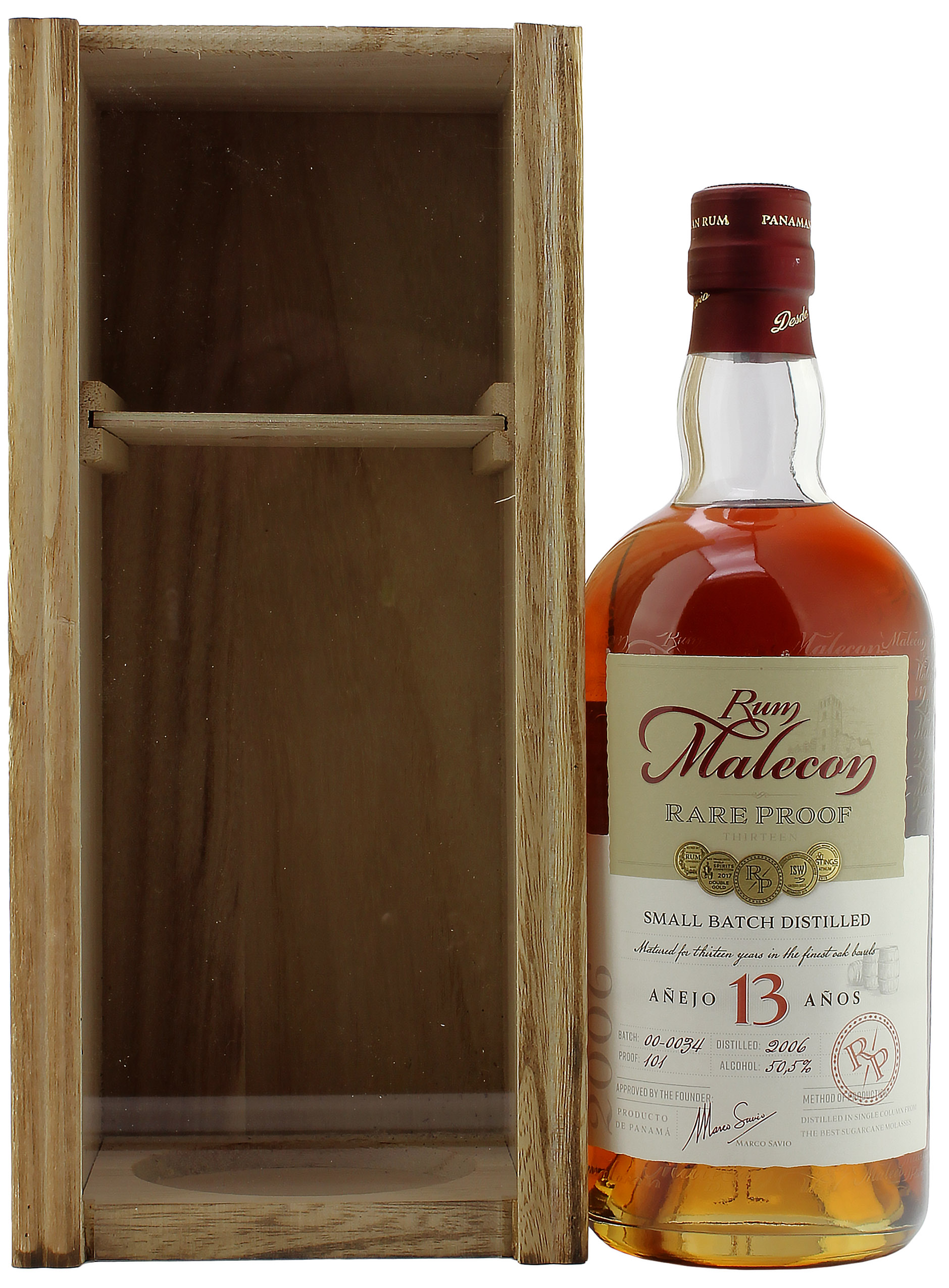 Malecon Rare Proof Rum 13 Jahre 50.5% 0,7l