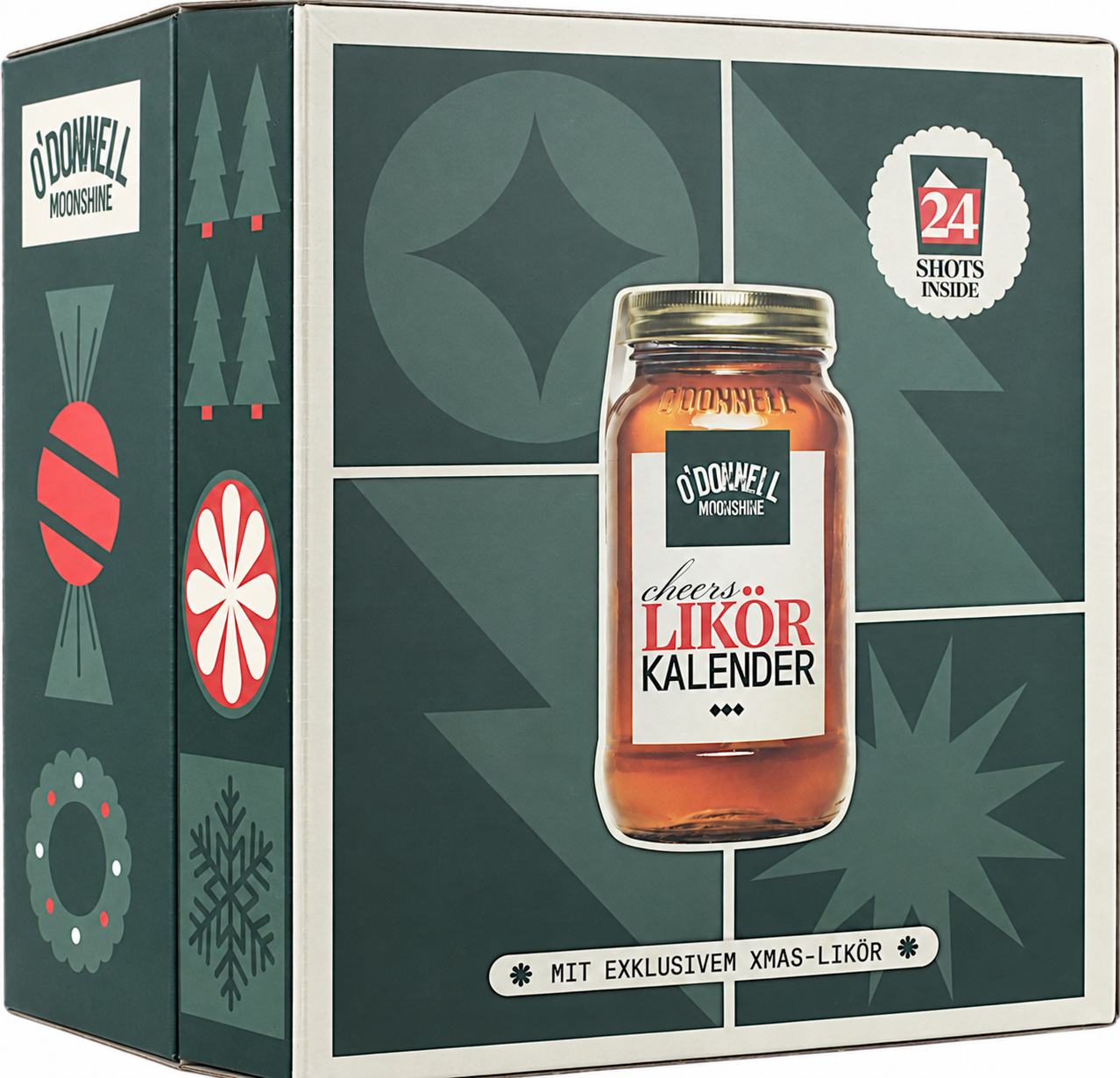 O'Donnell Moonshine Shot Likör Adventskalender 2026 21.0% 0,51l