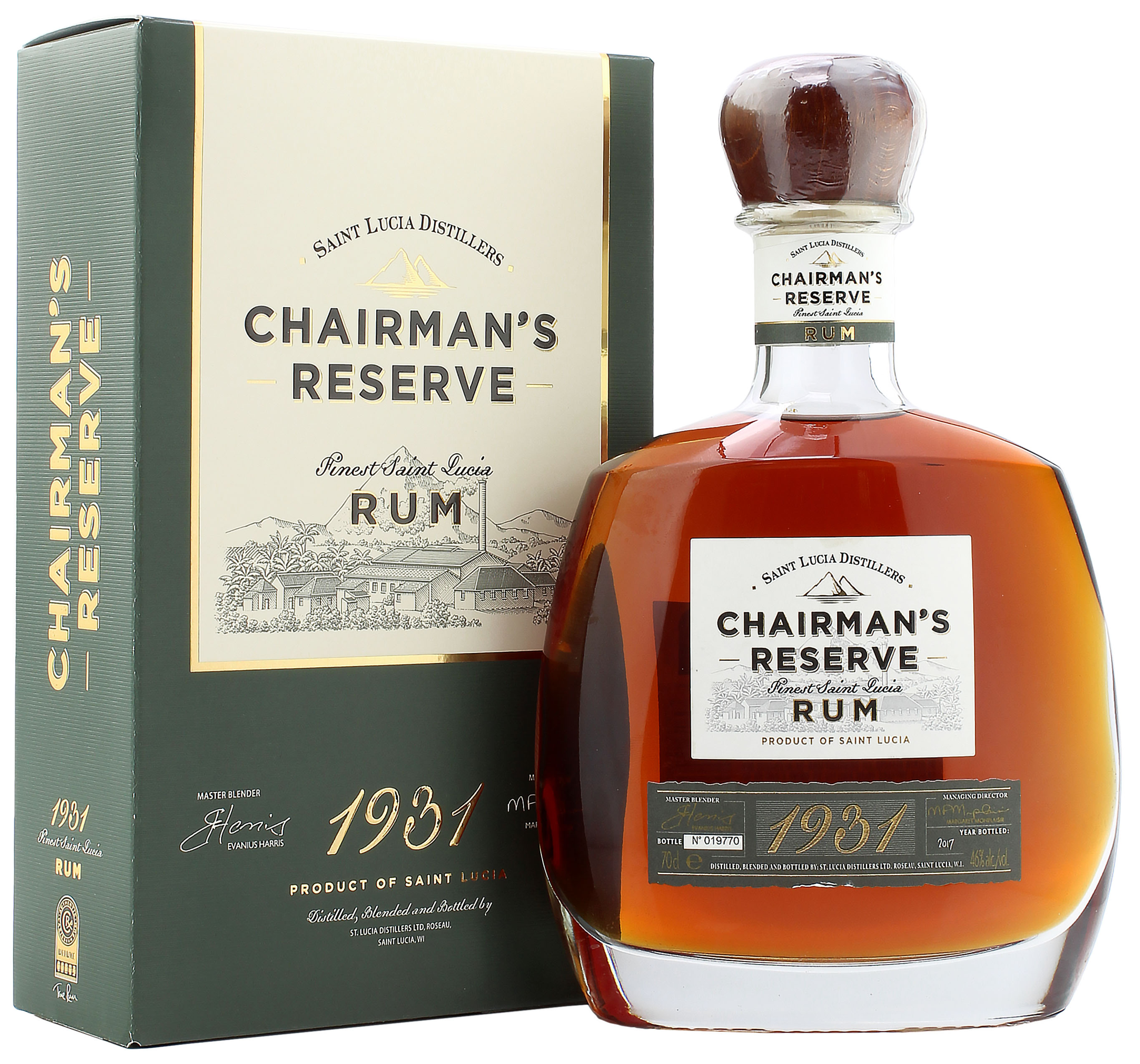 Chairman's Reserve Rum Cuvée 1931 46.0% 0,7l