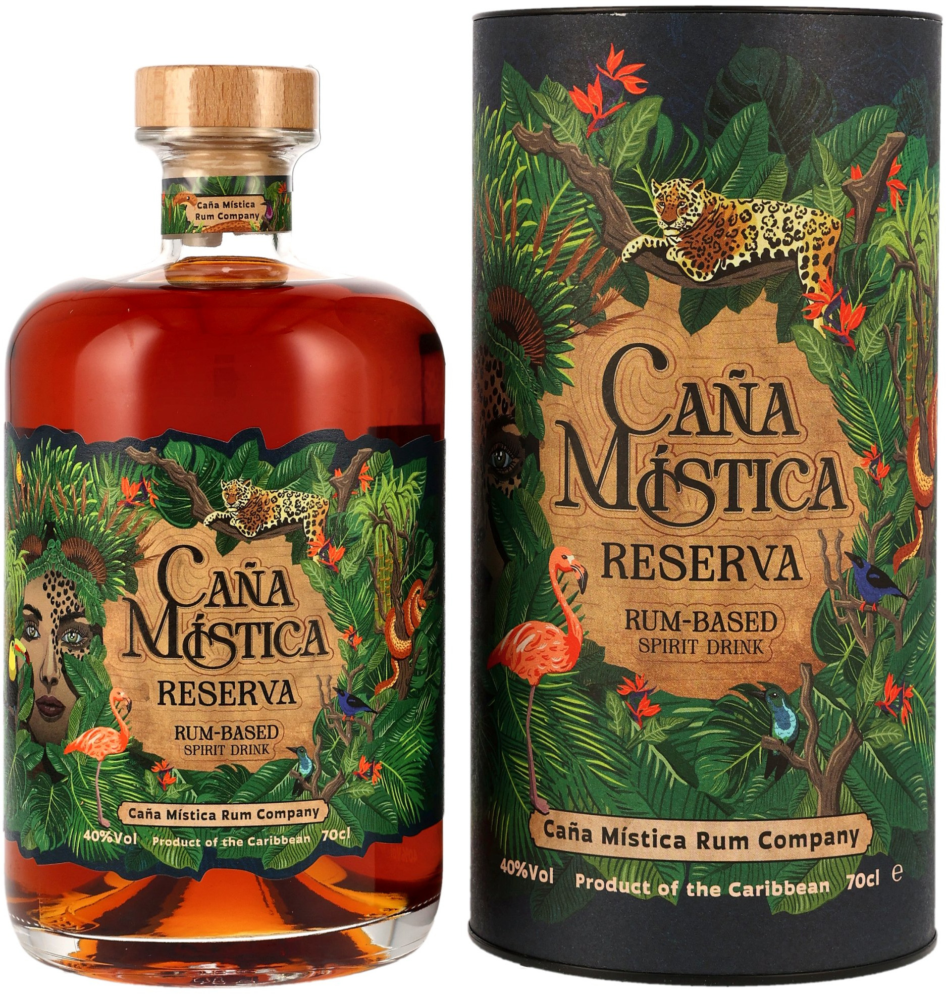 Cana Mistica Reserva Rum-Based Spirit Drink 40.0% 0,7l