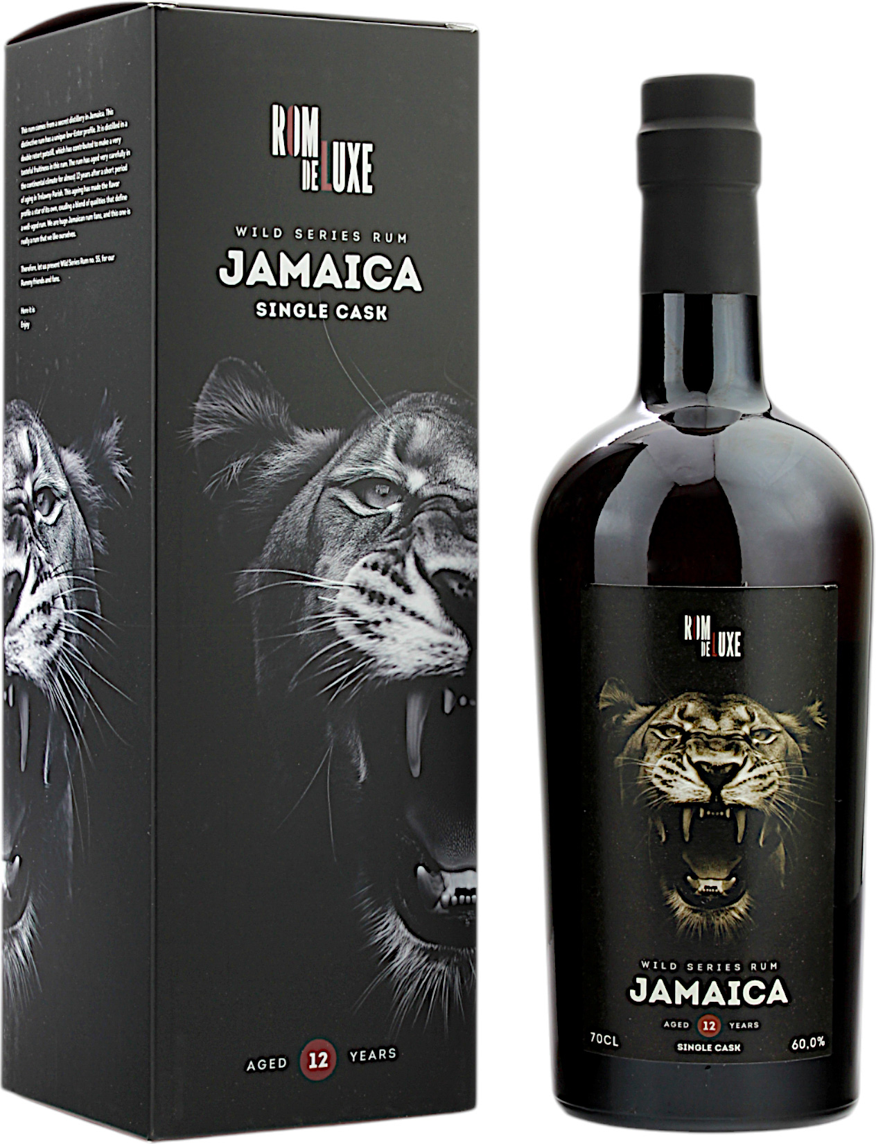 Jamaica 12 Jahre 2012/2024 Wild Series No.55 RomDeLuxe 60.0% 0,7l