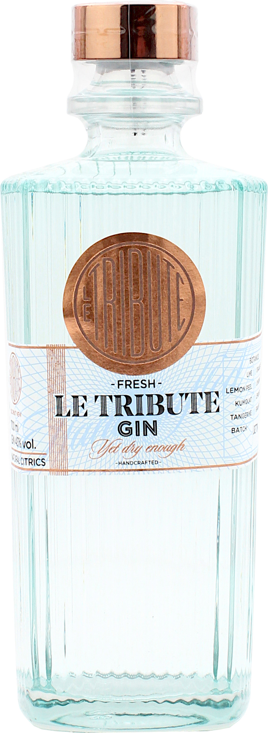 Le Tribute Dry Gin 43.0% 0,7l