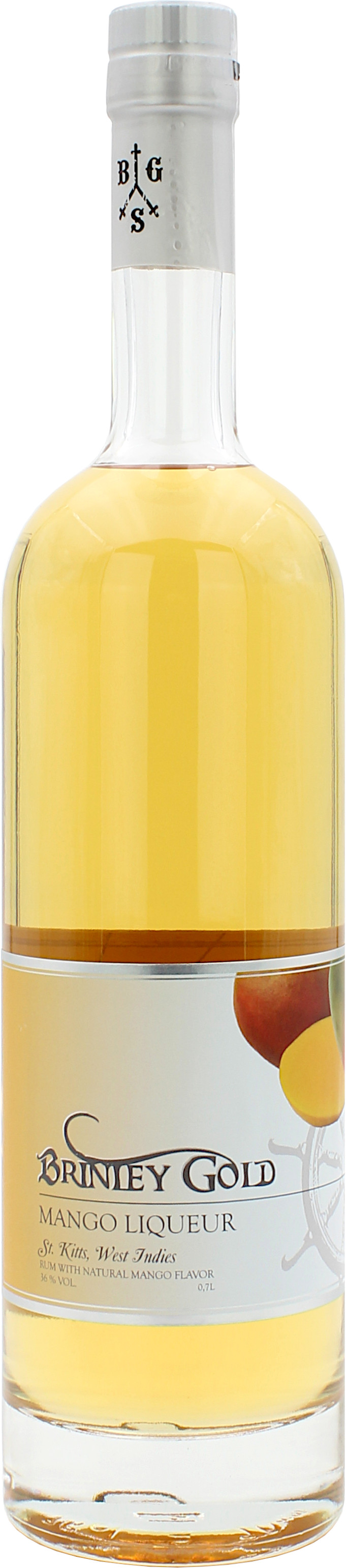 Brinley Gold Mango Liqueur 36.0% 0,7l