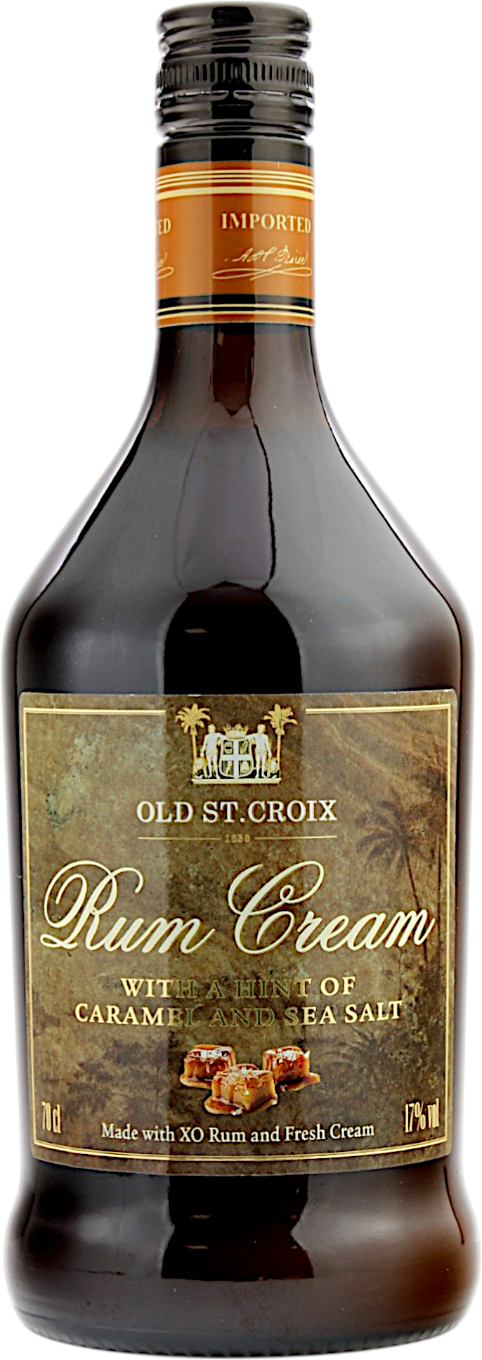Old St. Croix Rum Caramel Sea Salt Liqueur 17.0% 0,7l