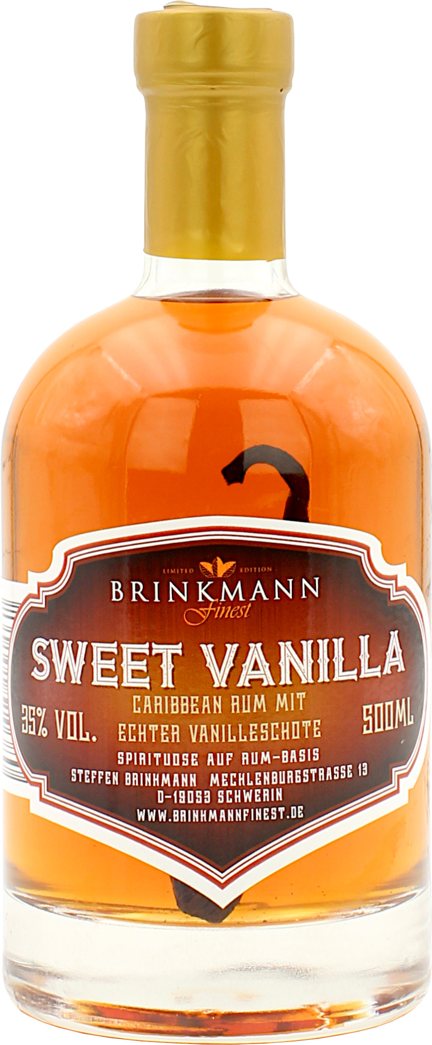 Sweet Vanilla Brinkmann Finest 35.0% 0,5l