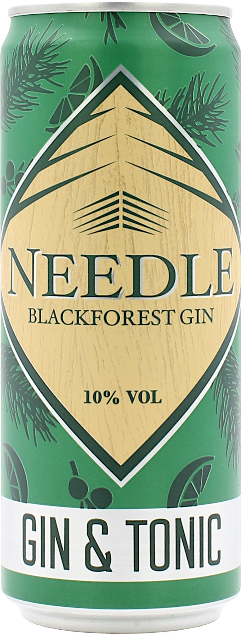 Needle Black Forest Dry Gin und Tonic Dose (Einweg) 10.0% 0,33l