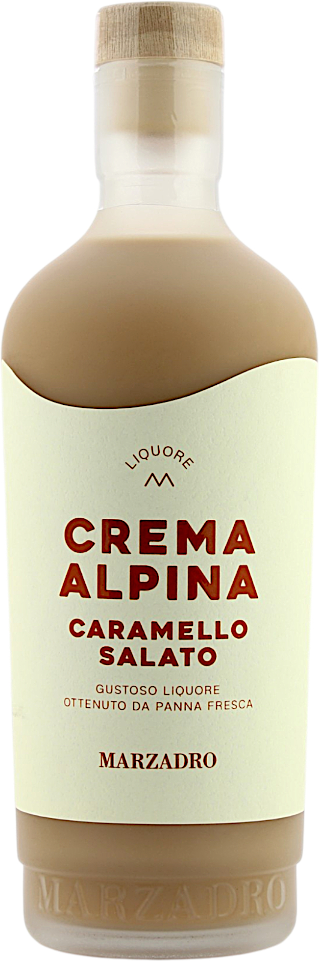 Marzadro Crema Alpina Caramello Salato 17.0% 0,7l