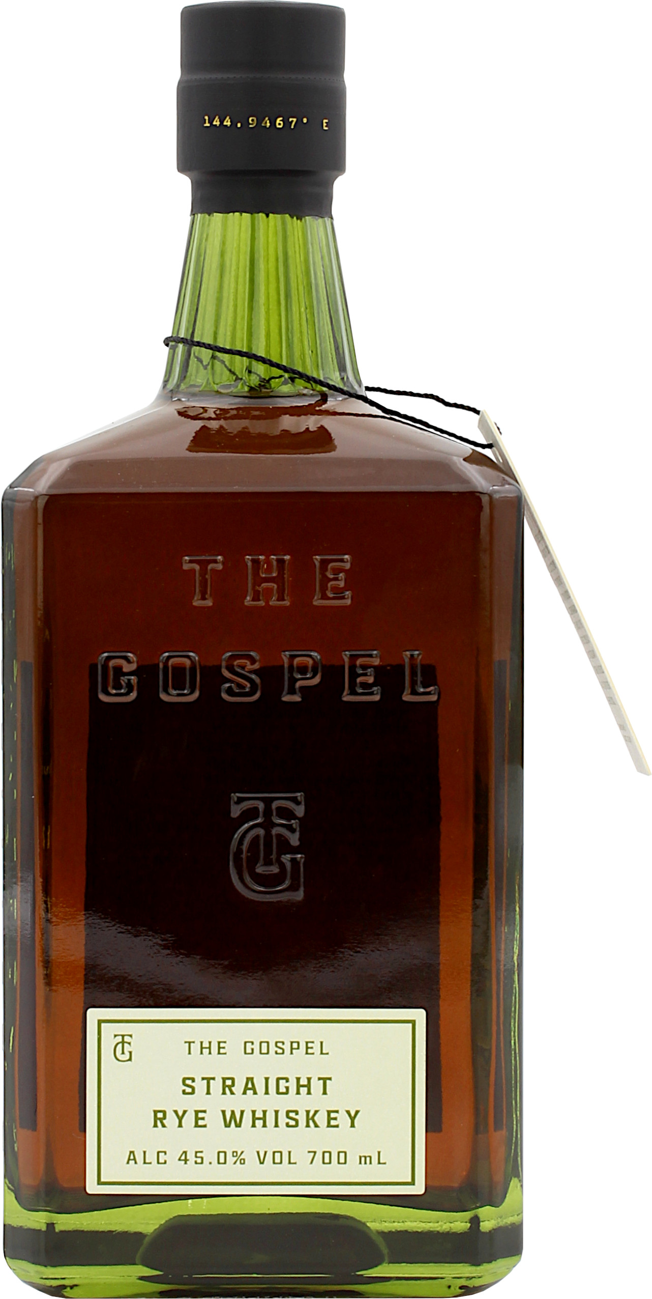 The Gospel Straight Australian Rye Whiskey 45.0% 0,7l