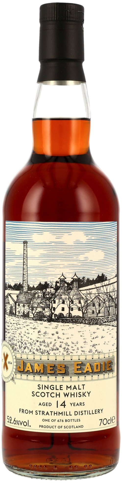 Strathmill 14 Jahre 2011/2026 1st Fill Oloroso Sherry Butt Finish #373082 James Eadie 52.6% 0,7l