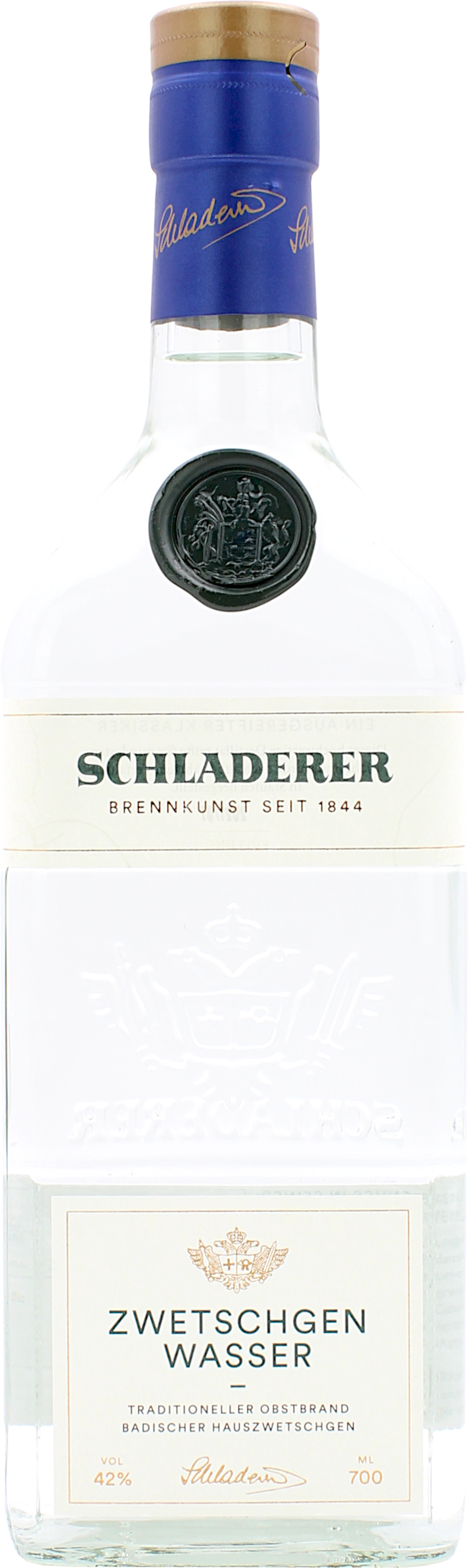 Schladerer Zwetschgenwasser 42.0% 0,7l