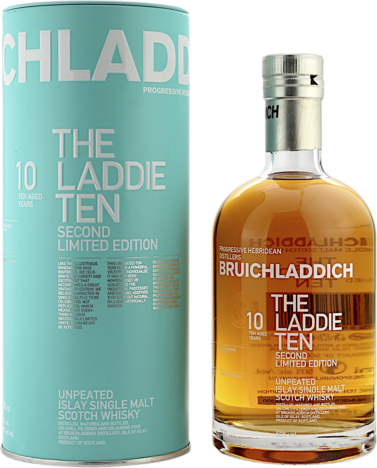 Bruichladdich The Laddie Ten Second Limited Edition 50.0% 0,7l