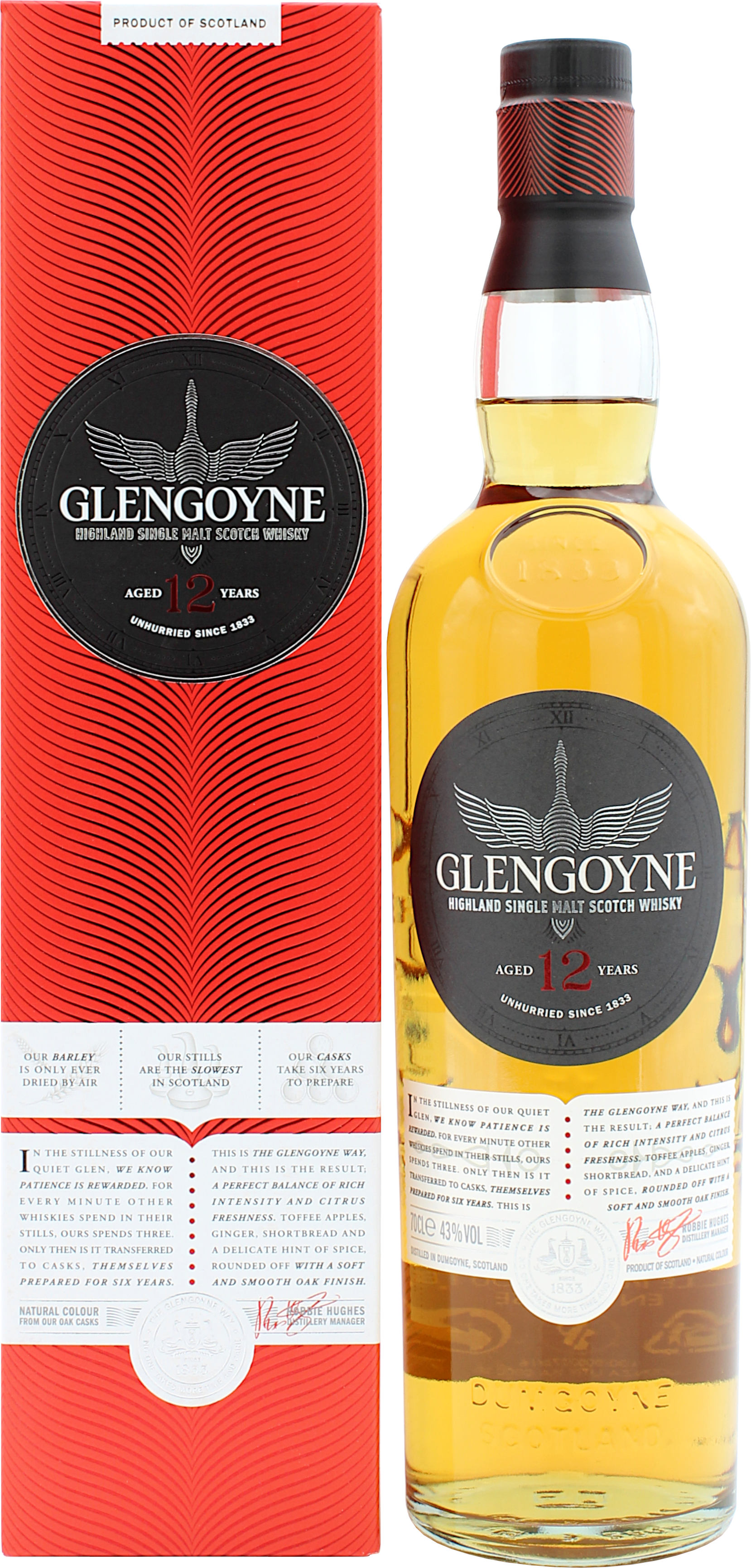 Glengoyne 12 Jahre 43.0% 0,7l