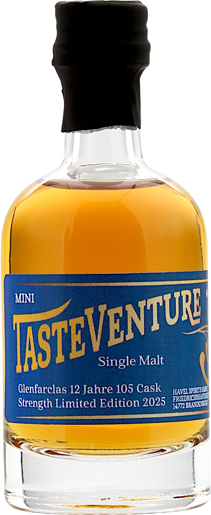 Miniatur Glenfarclas 12 Jahre 105 Cask Strength Limited Edition 2025 Tasteventure 60.0% 0,05l