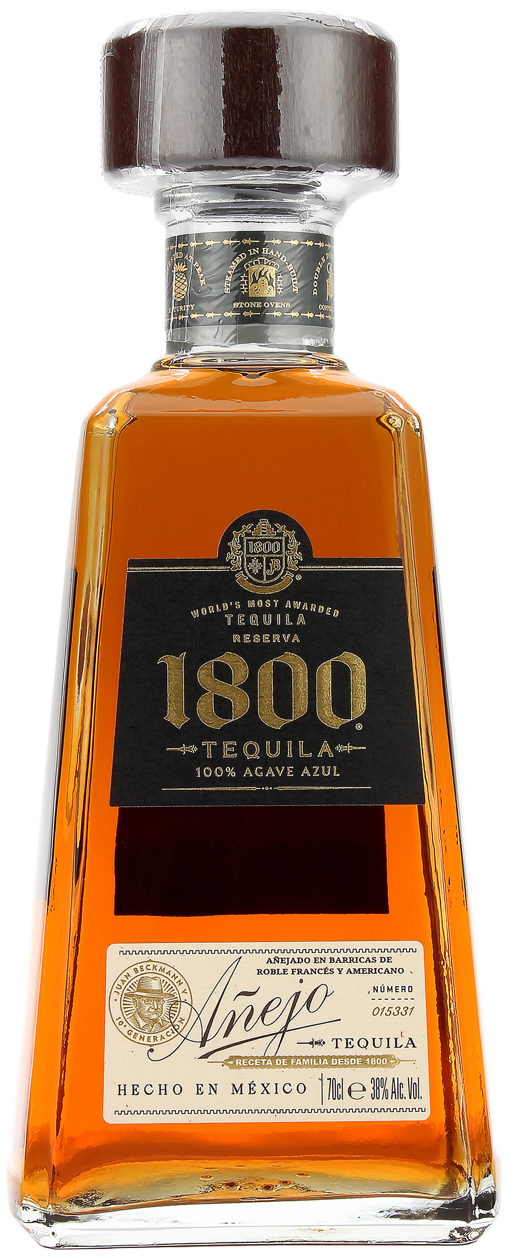 1800 Tequila Anejo 100% Agave 38.0% 0,7l
