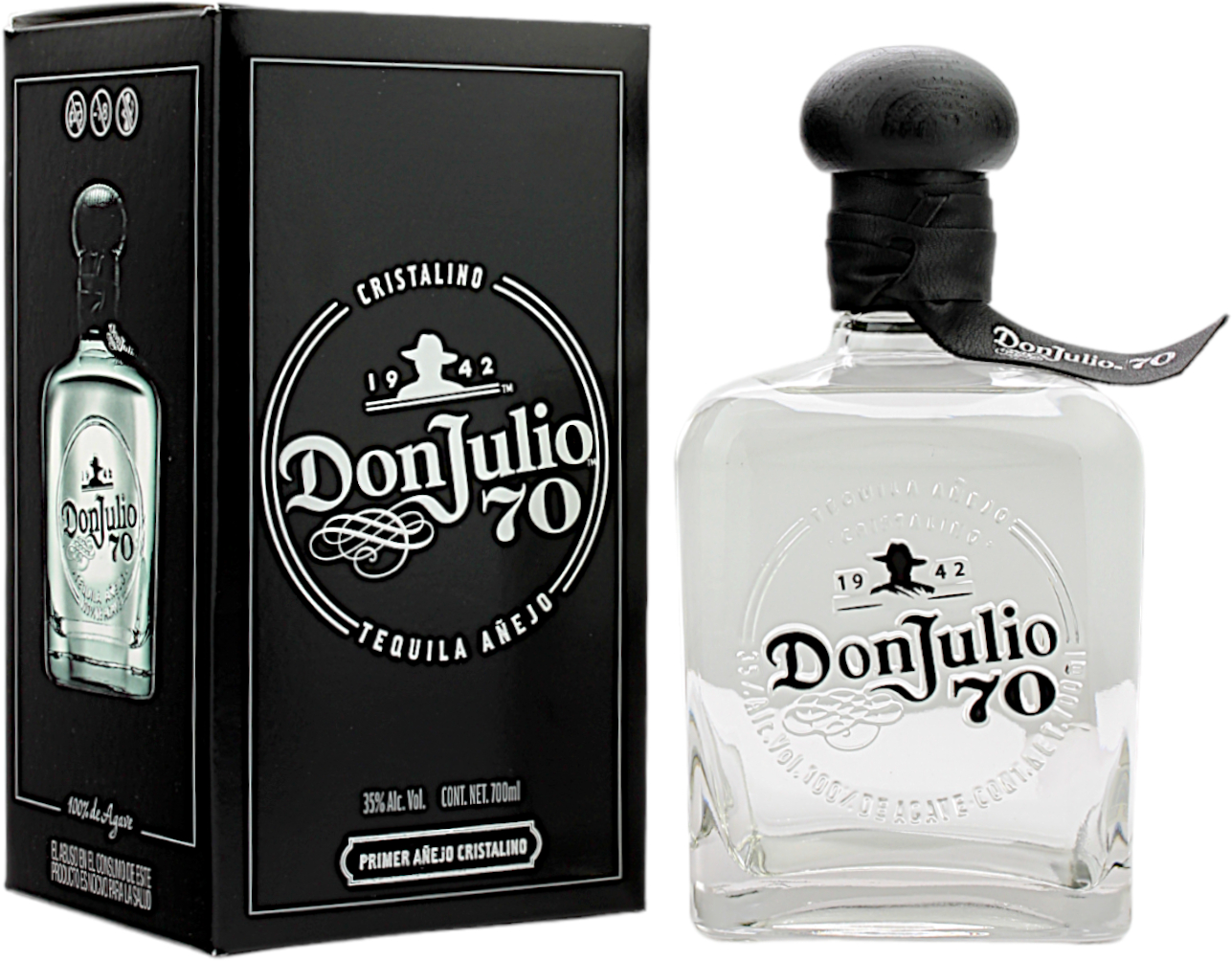 Tequila Don Julio 70 Anejo Cristalino 35.0% 0,7l