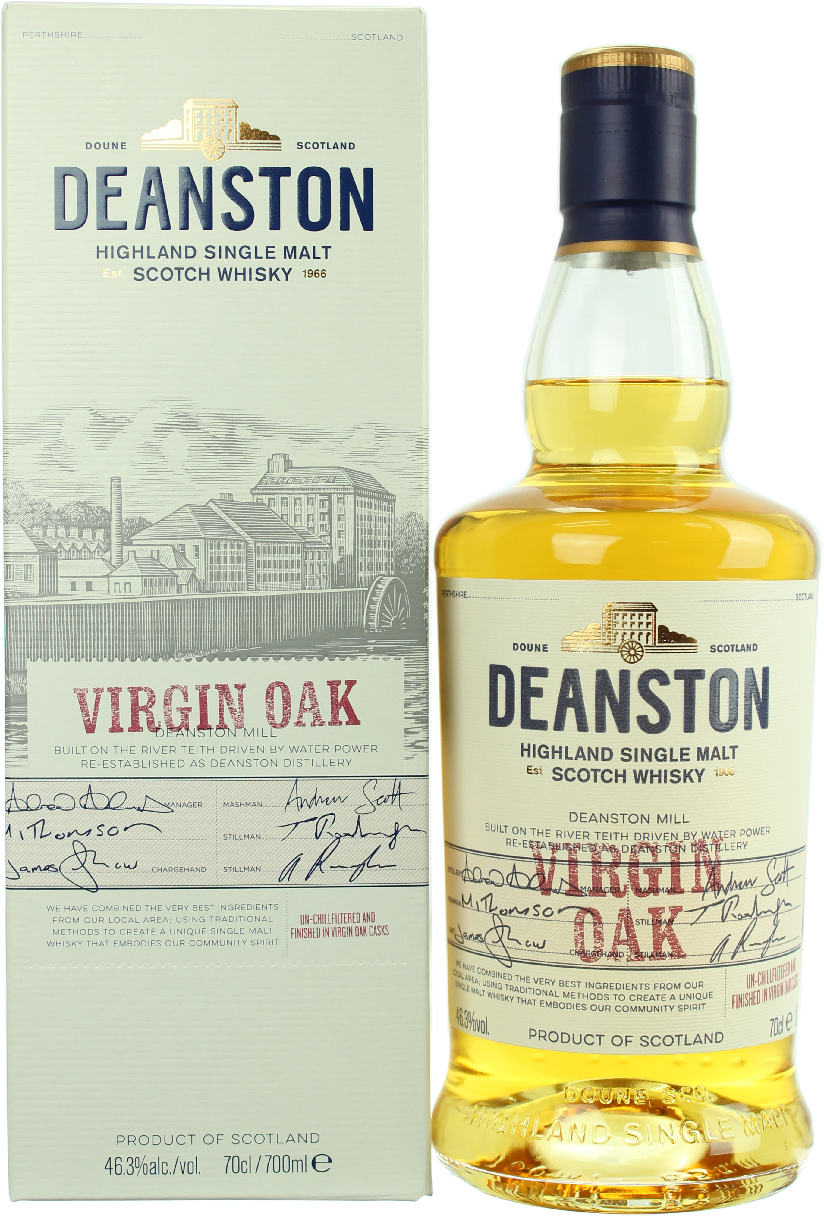 Ohne Umverpackung Deanston Virgin Oak 46.3% 0,7l