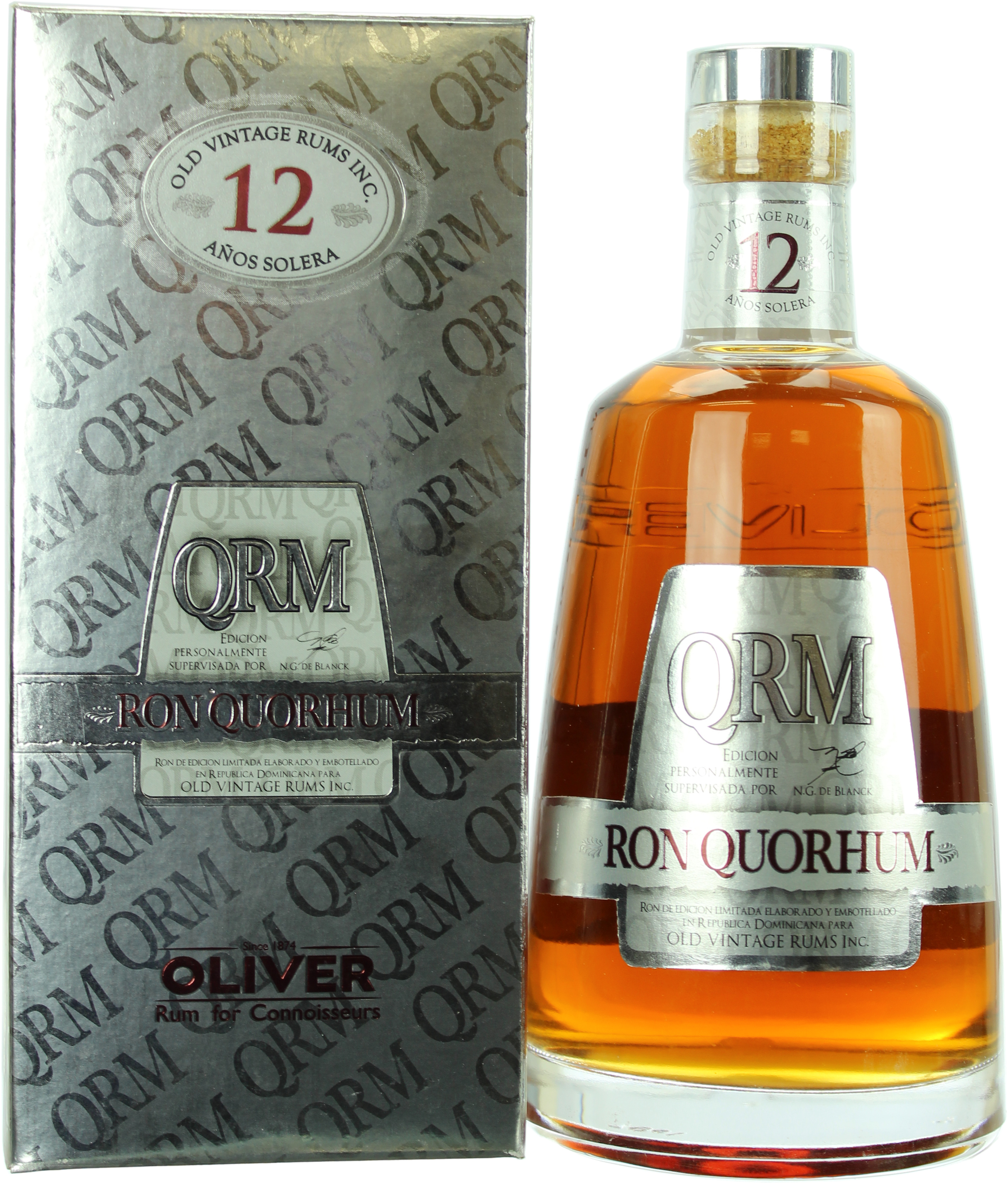 Ron Quorhum 12 Jahre Solera Rum 40.0% 0,7l
