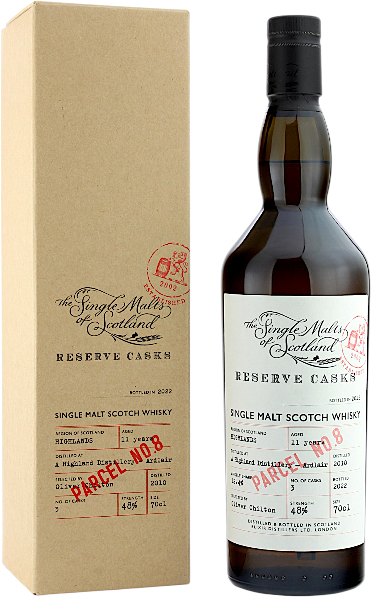 Ardlair 11 Jahre 2010/2022 Reserve Cask Parcel 8 48.0% 0,7l