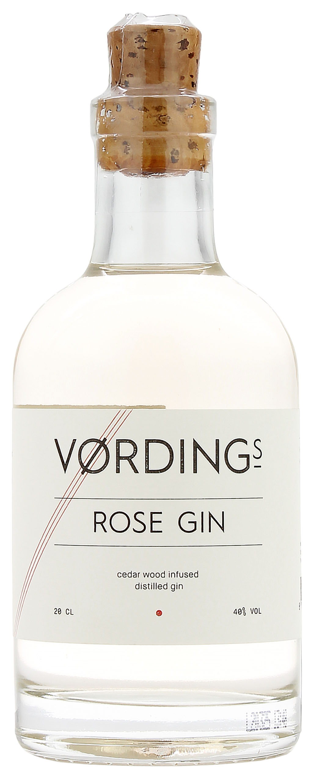 Vording's Rose Gin 40.0% 200ml