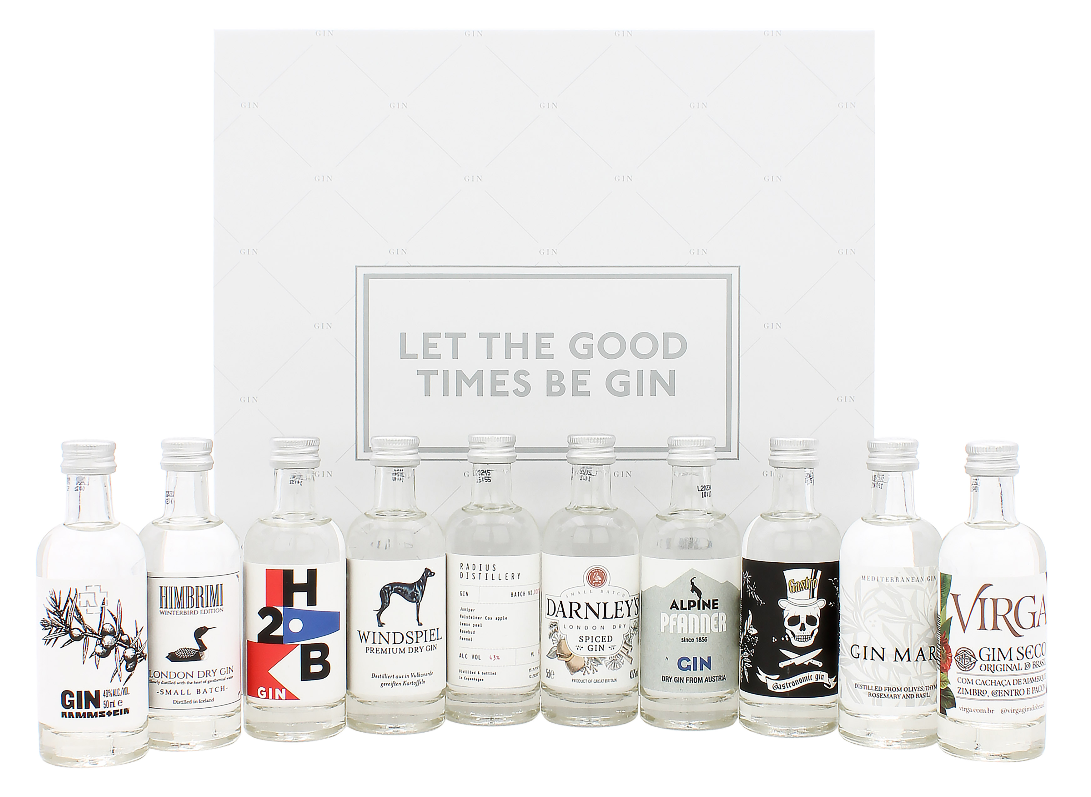 The Gin Box World Class Tasting Set 42.9% 10x 50ml