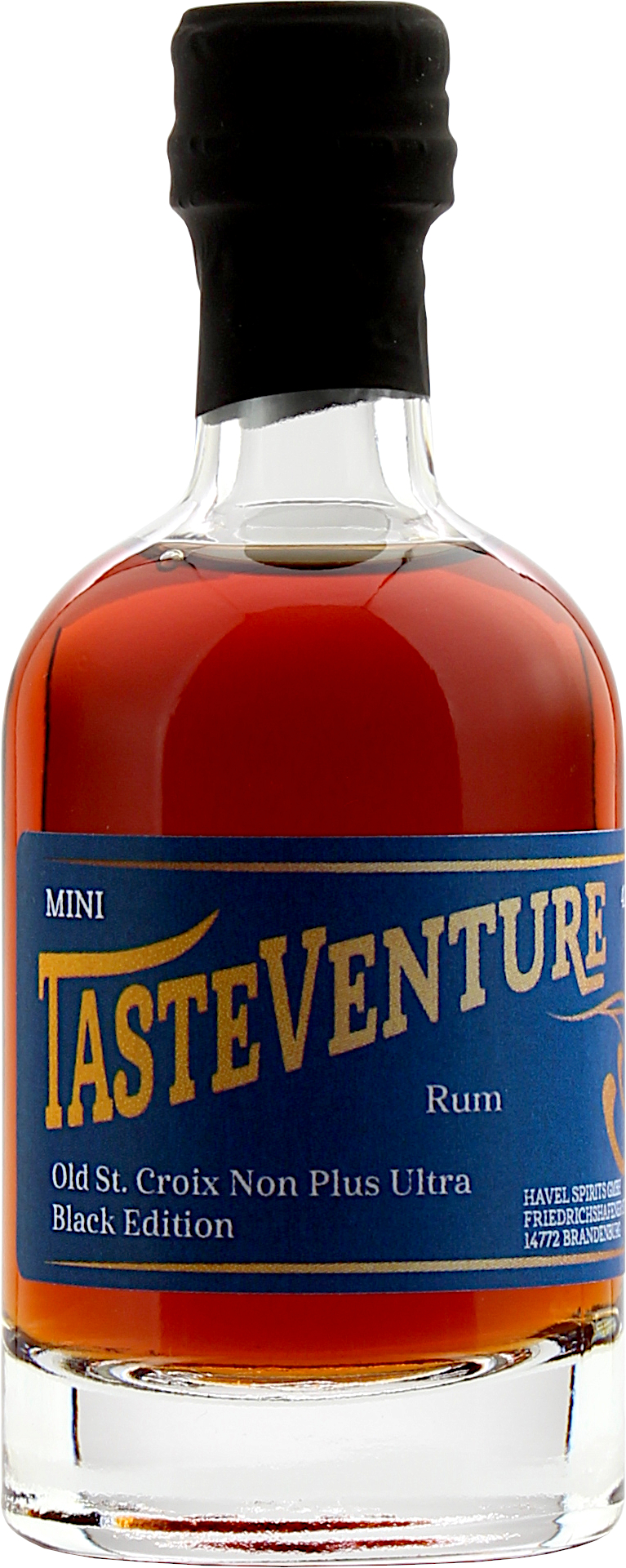 Miniatur Old St. Croix Non Plus Ultra Black Edition Tasteventure 42.0% 0,05l