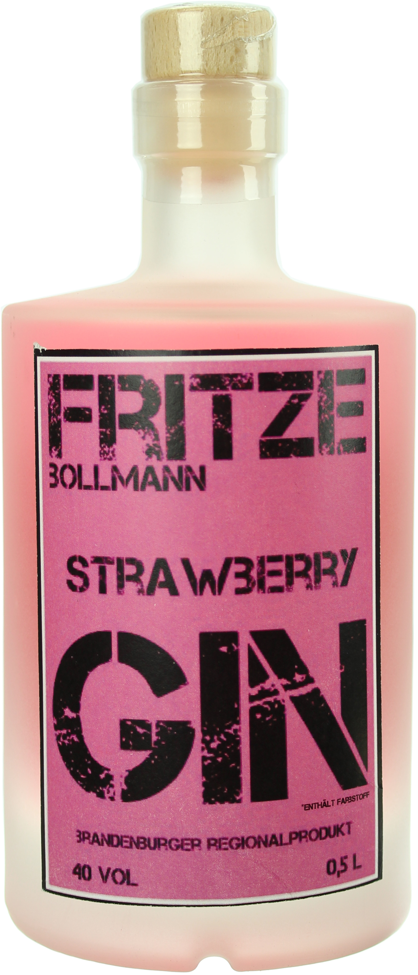 Fritze B. Strawberry Gin 40.0% 0,5l