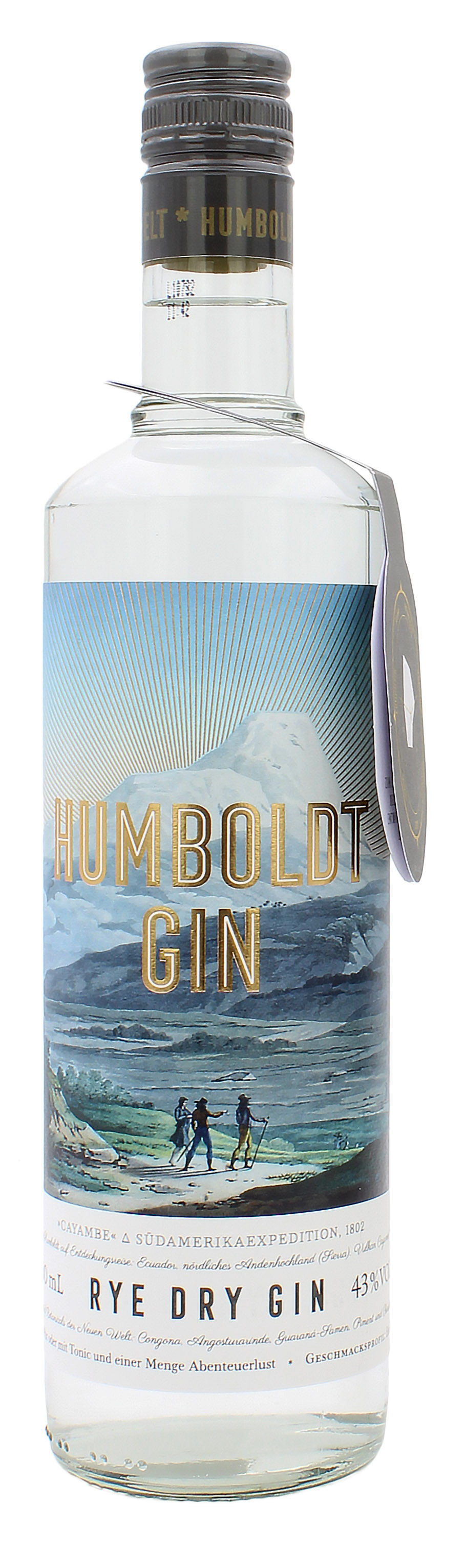 Humboldt Rye Dry Gin 43.0% 0,7l