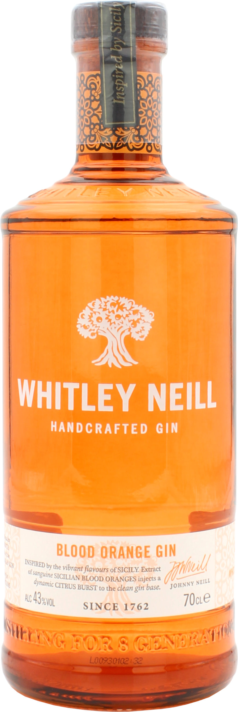 Whitley Neill Blood Orange Gin 43.0% 0,7l