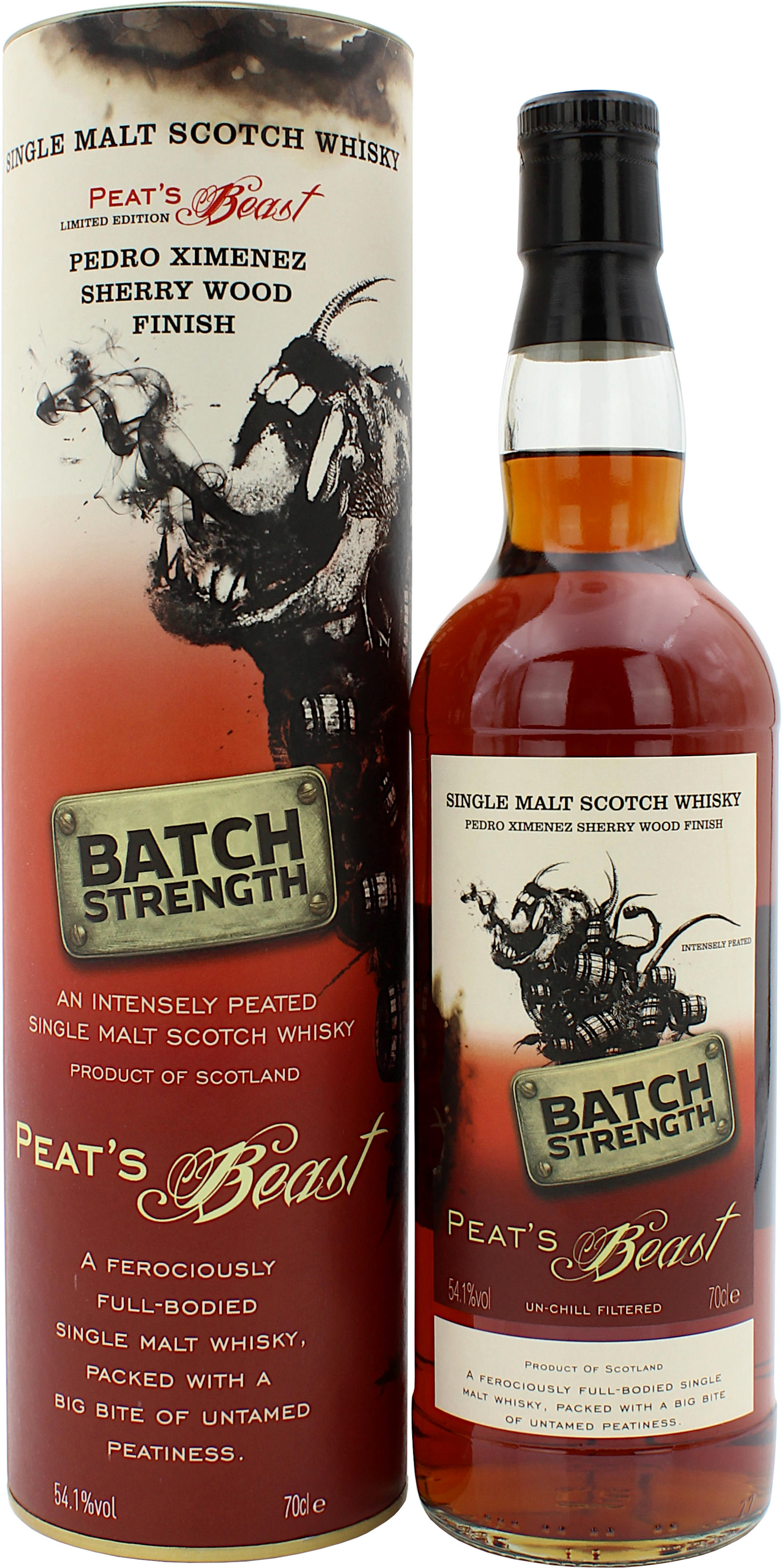 Peat's Beast Sherry Wood Finish 54.1% 0,7l