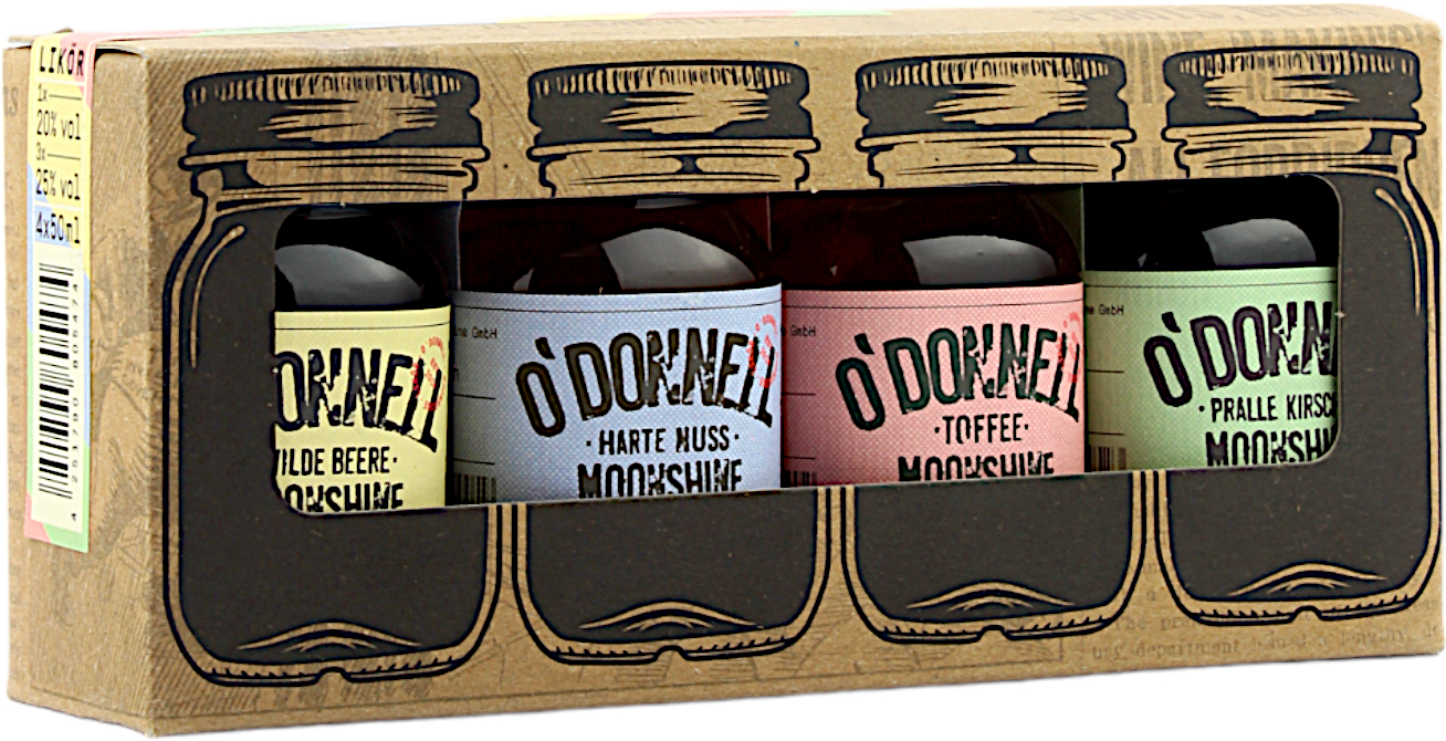 O'Donnell Moonshine Special Mini Set 23.8% 0,2l