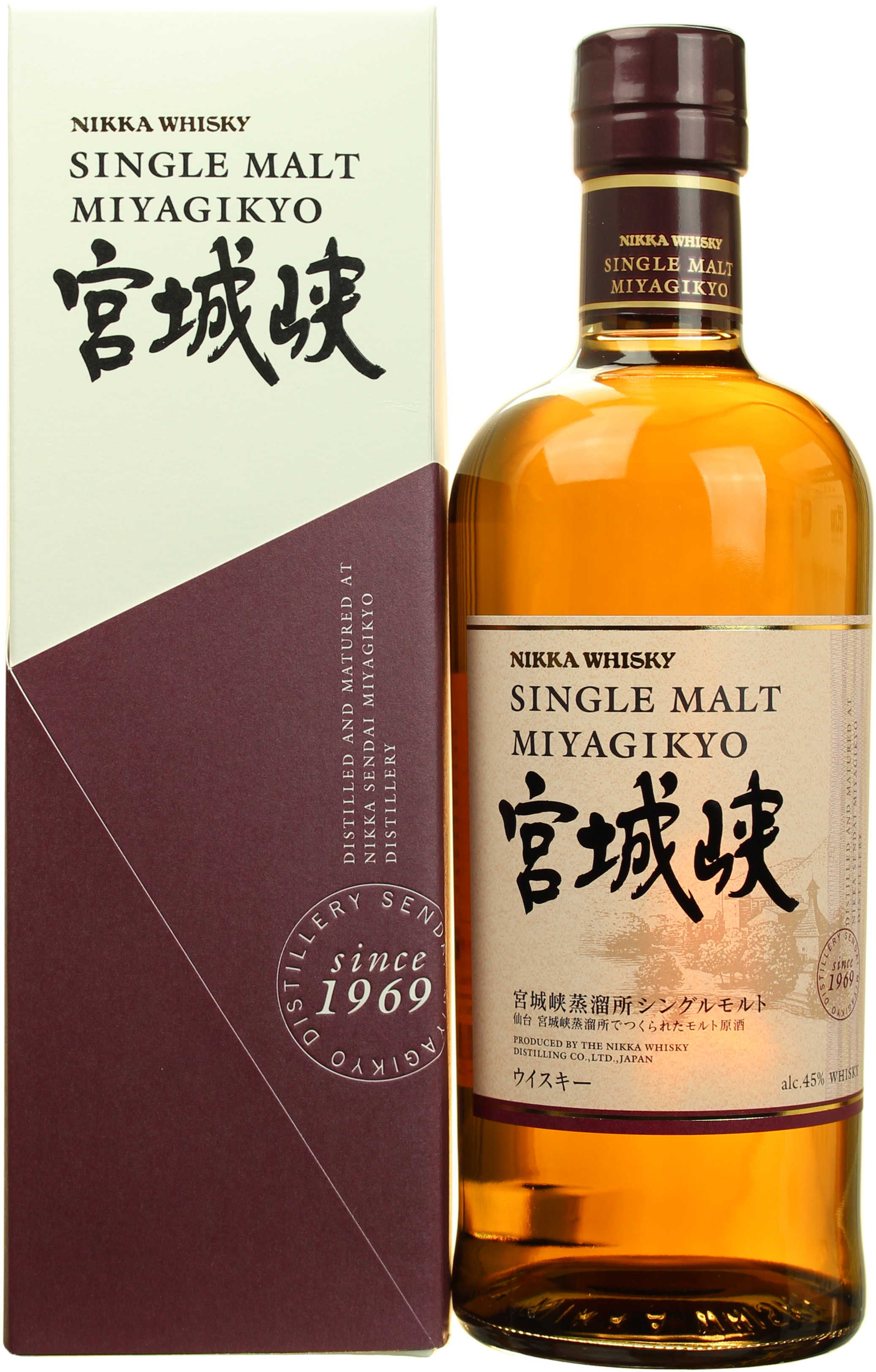 Nikka Miyagikyo Non Age (Japan) 45.0% 0,7l