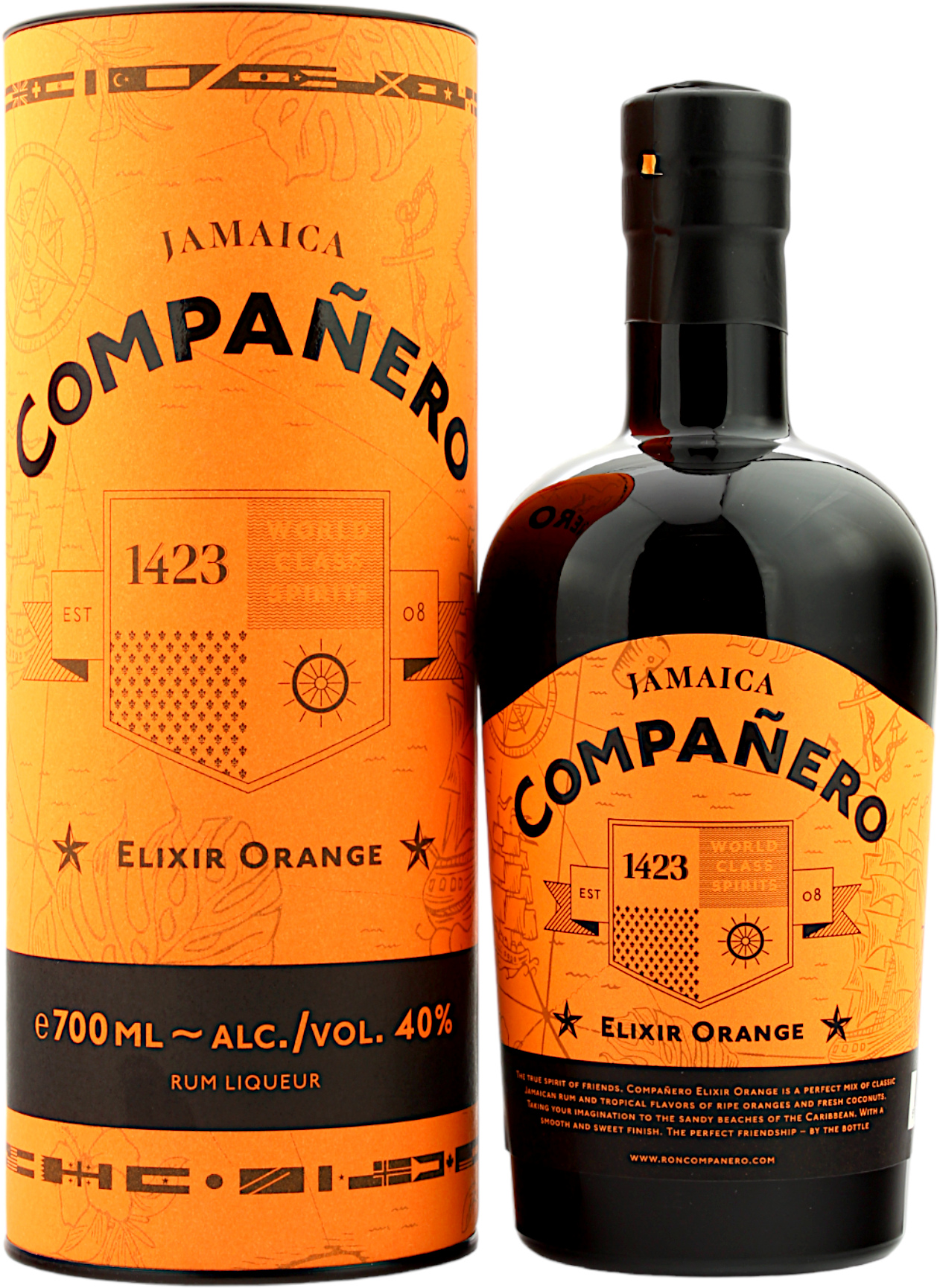 Companero Ron Elixir Orange 40.0% 0,7l