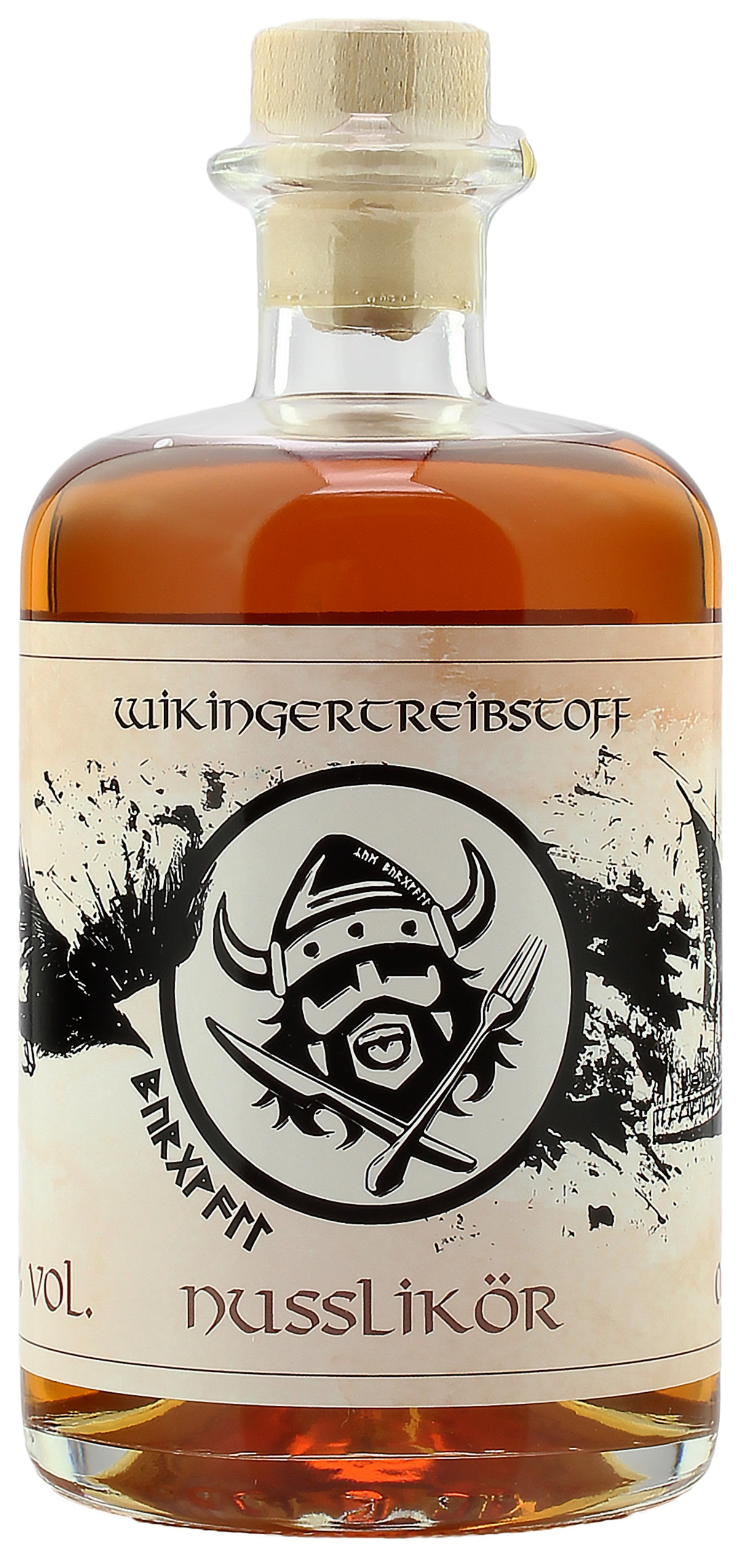 Wikingertreibstoff Nusslikör 30.0% 0,5l