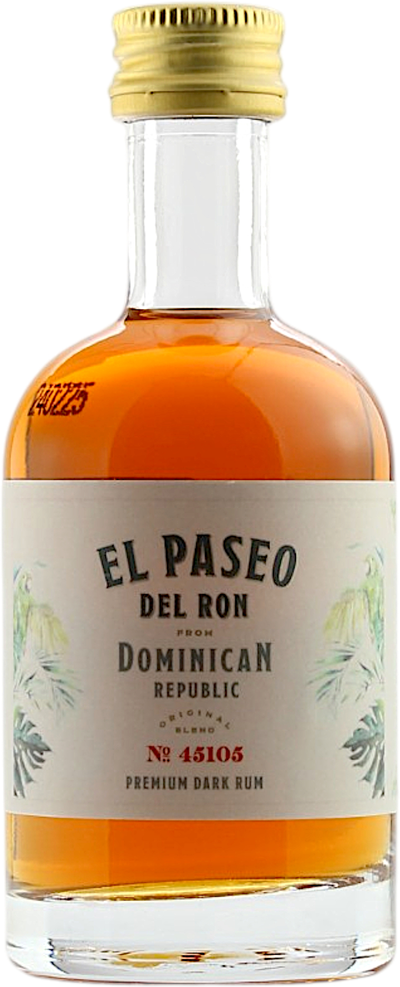 Miniatur El Paseo Del Ron 40.0% 0,05l