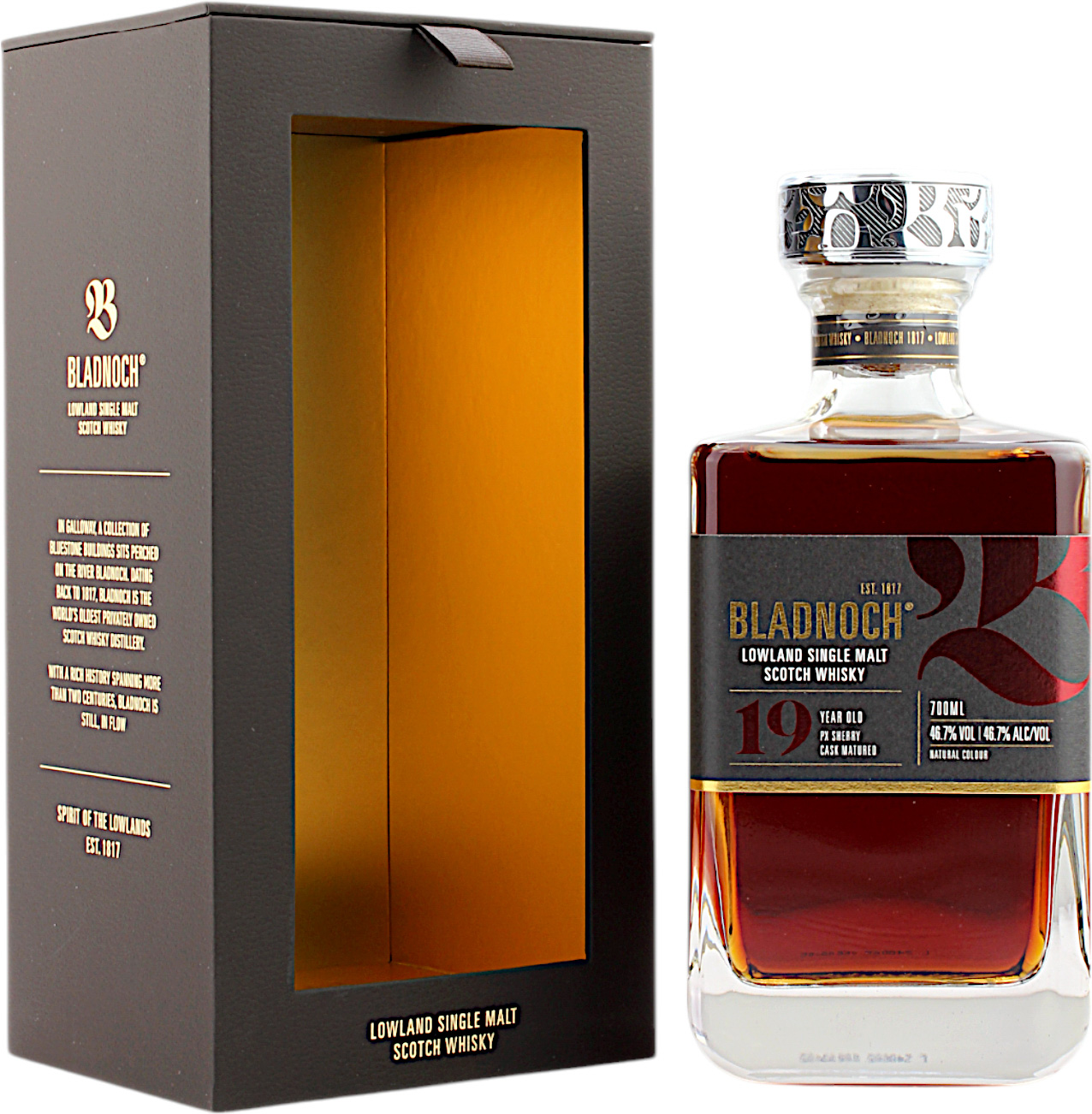 Bladnoch 19 Jahre Release 2024 PX Sherry Cask 46.7% 0,7l