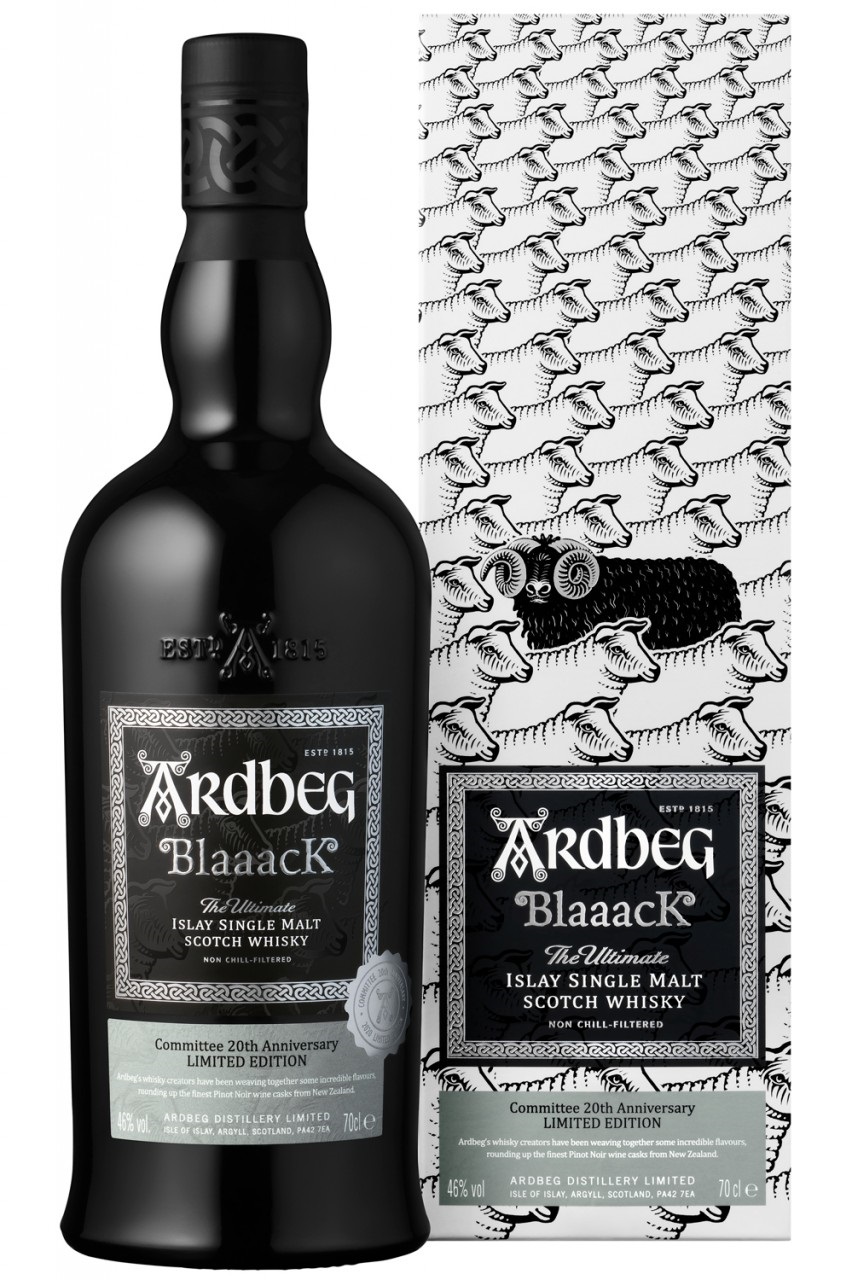 Ardbeg Blaaack Limited Edition Committee 20th Aniversary 46.0% 0,7l