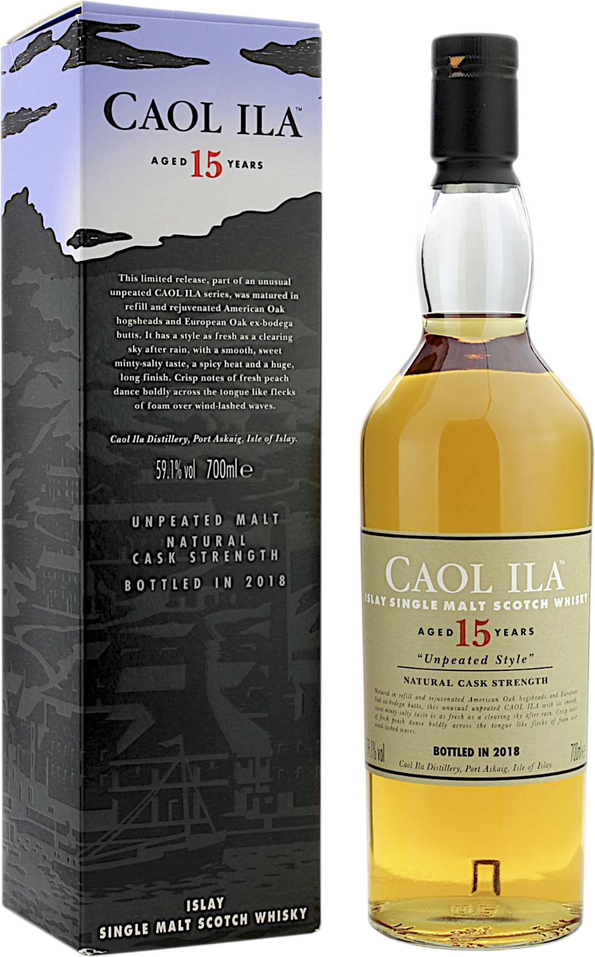 Caol Ila 15 Jahre Unpeated Style Diageo Special Releases 2018 59.1% 0,7l