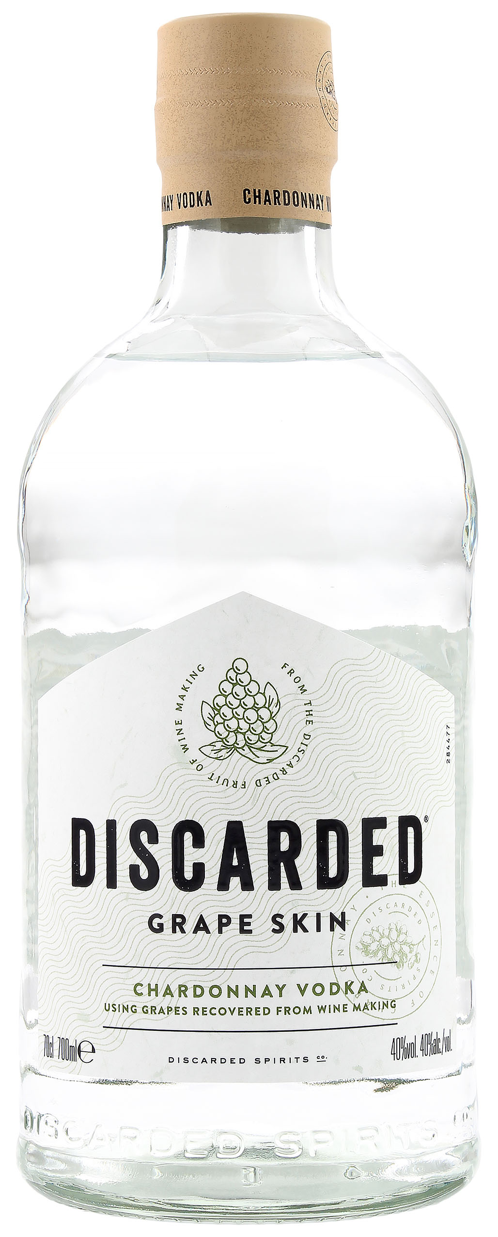 Discarded Grape Skin Chardonnay Vodka 40.0% 0,7l