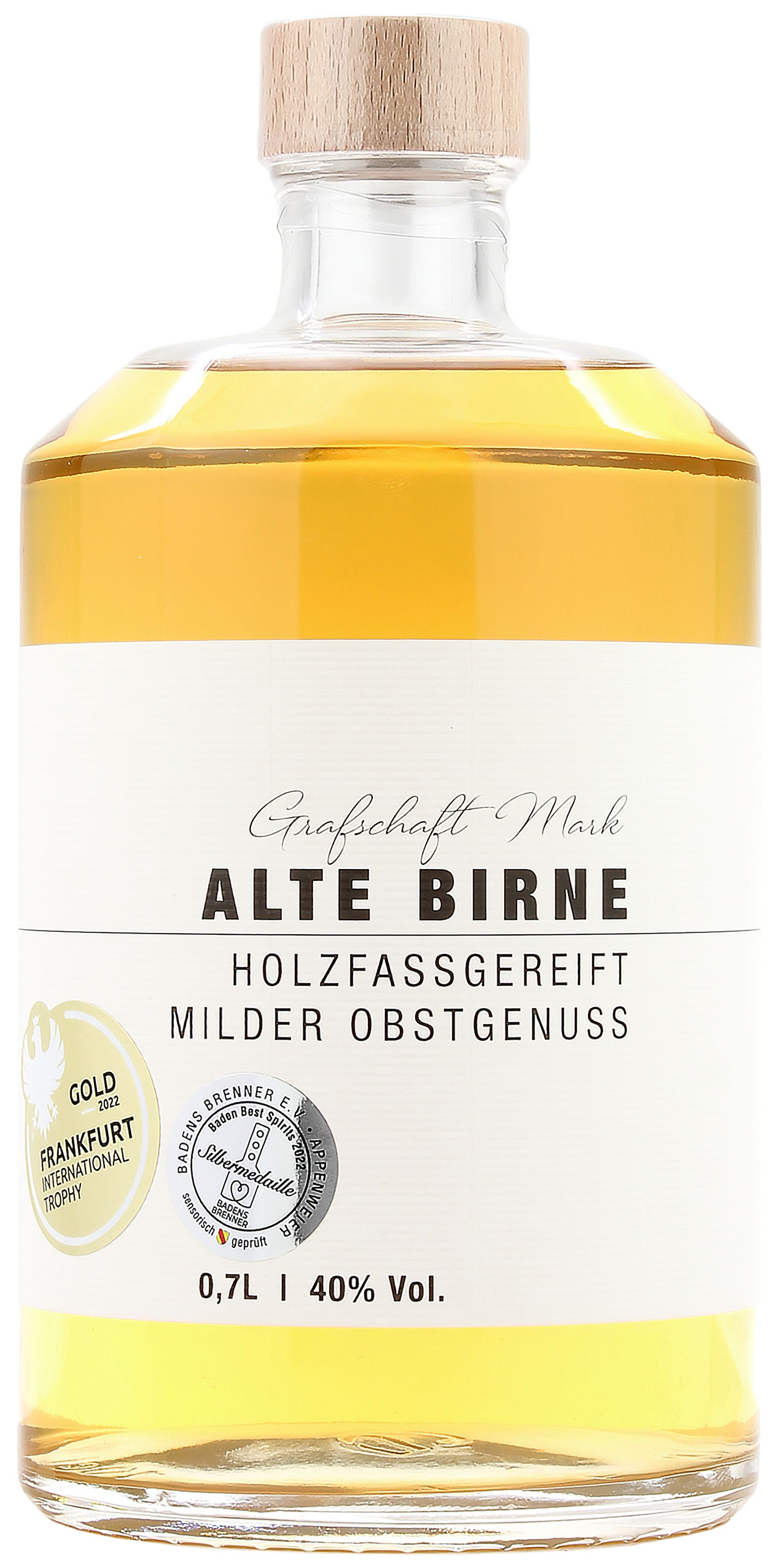 Grafschaft Mark Alte Birne 40.0% 0,7l