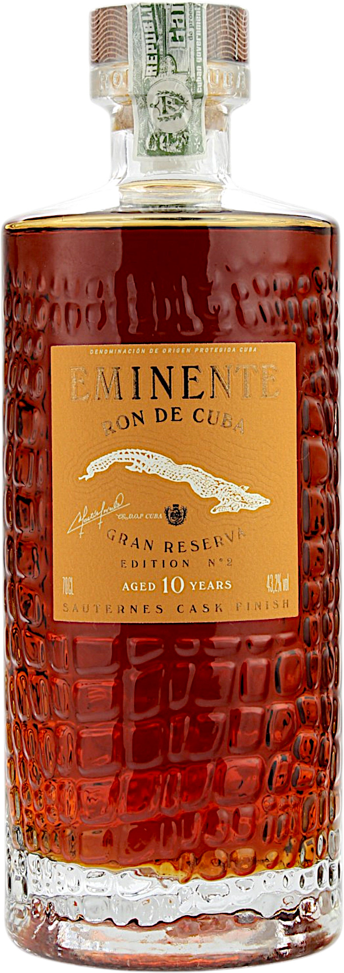 Eminente 10 Jahre Ron de Cuba Gran Reserva Edition No.2 43.2% 0,7l